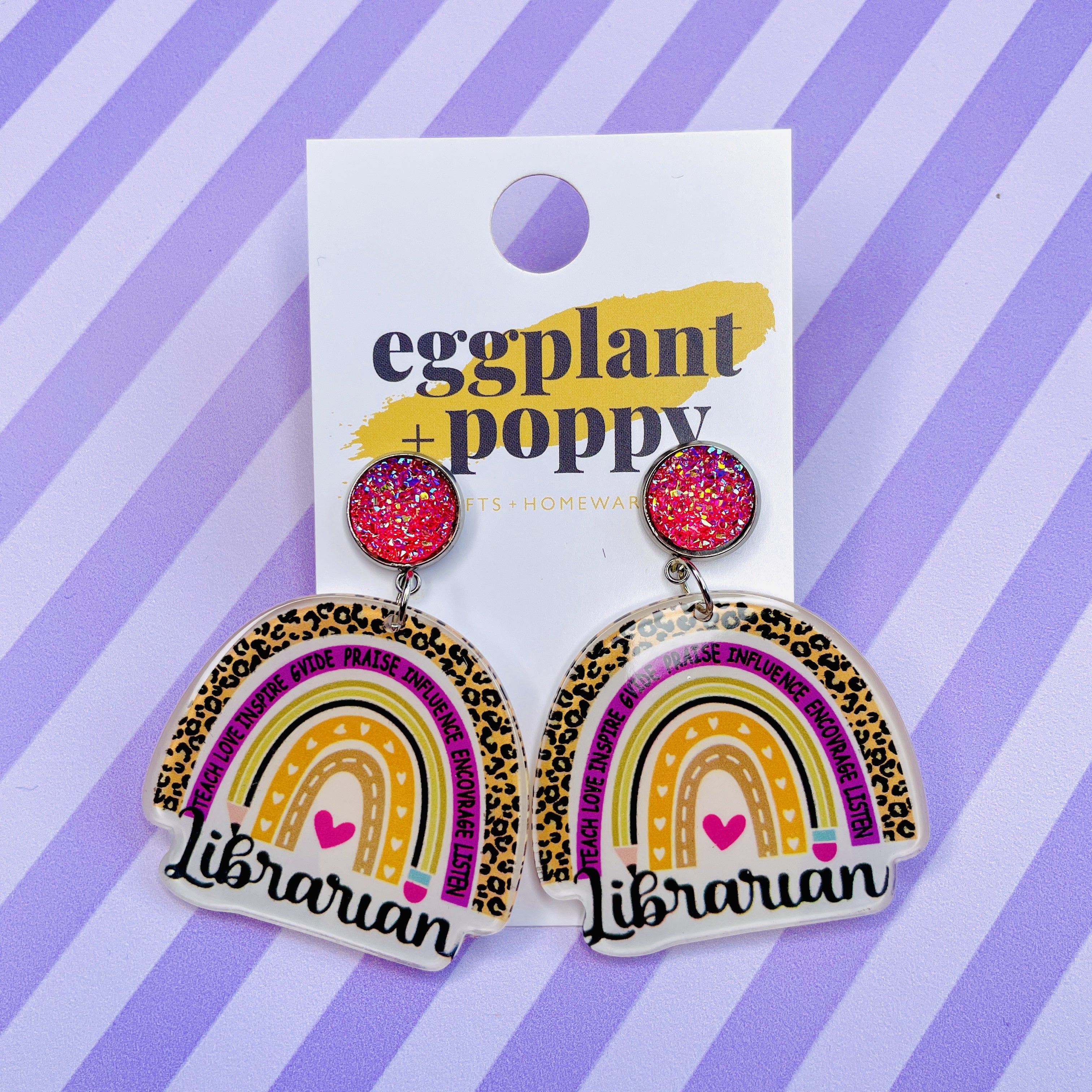 Librarian Earrings