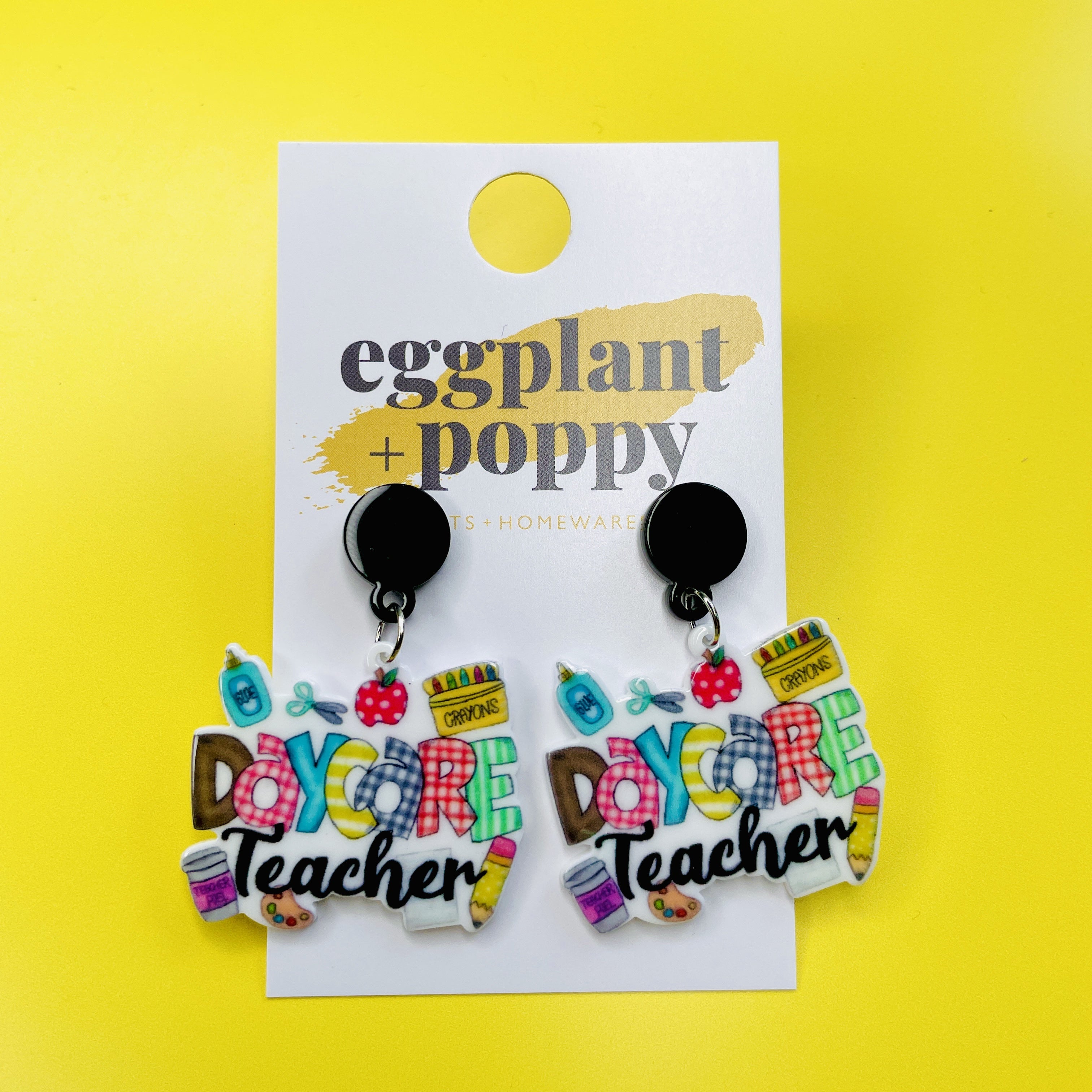 Day Care Teacher Earrings