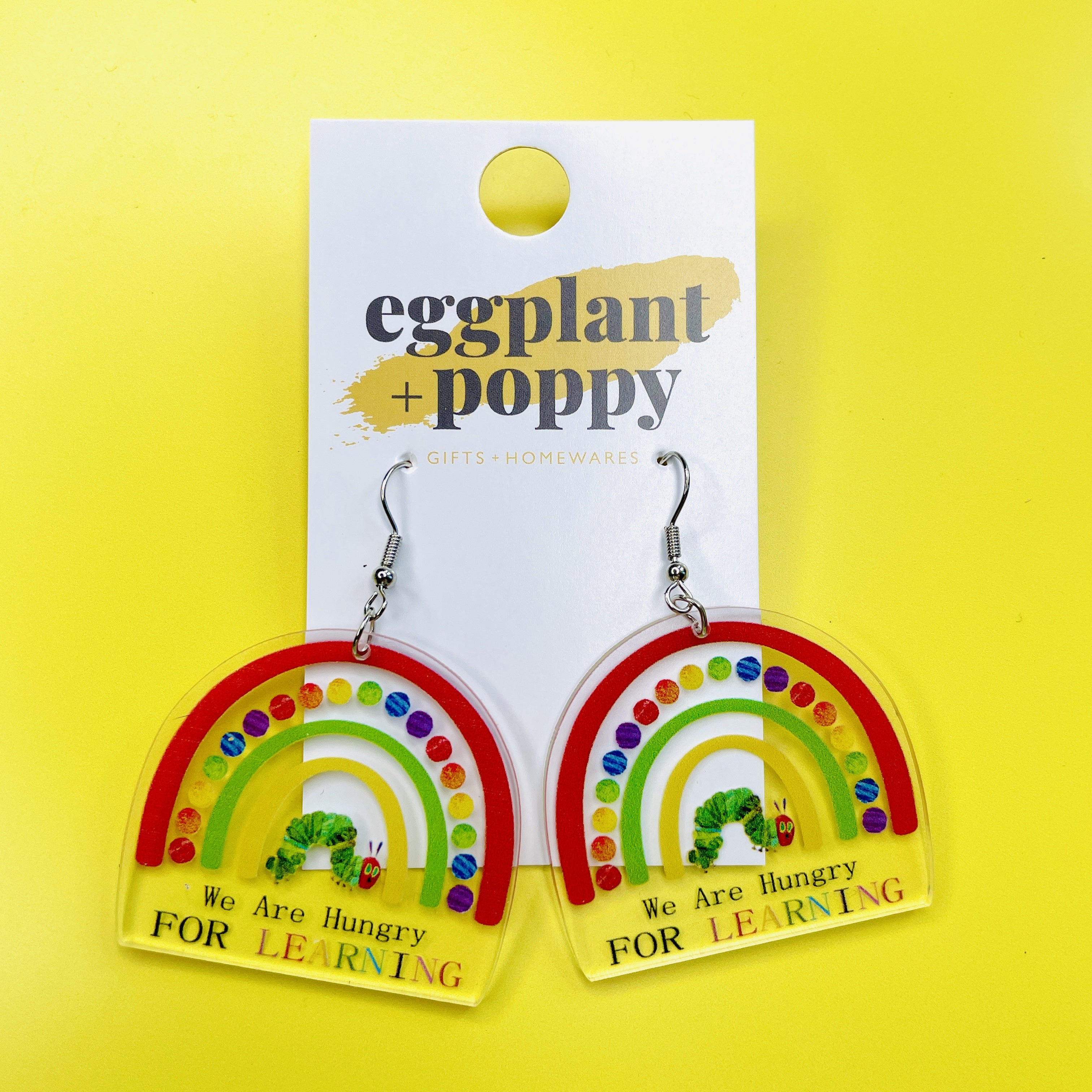 Hungry For Learning Earrings