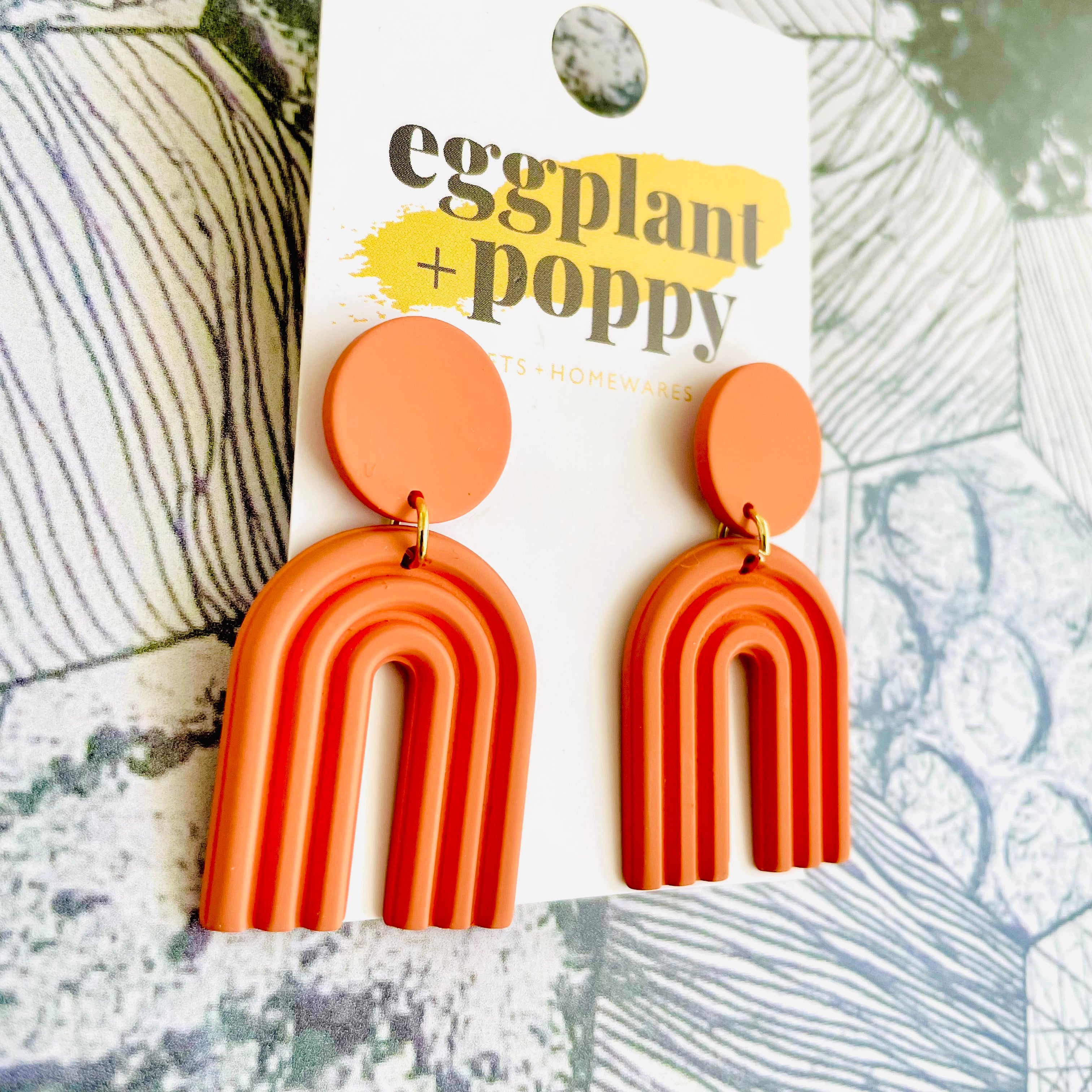 Clay Arch Earrings