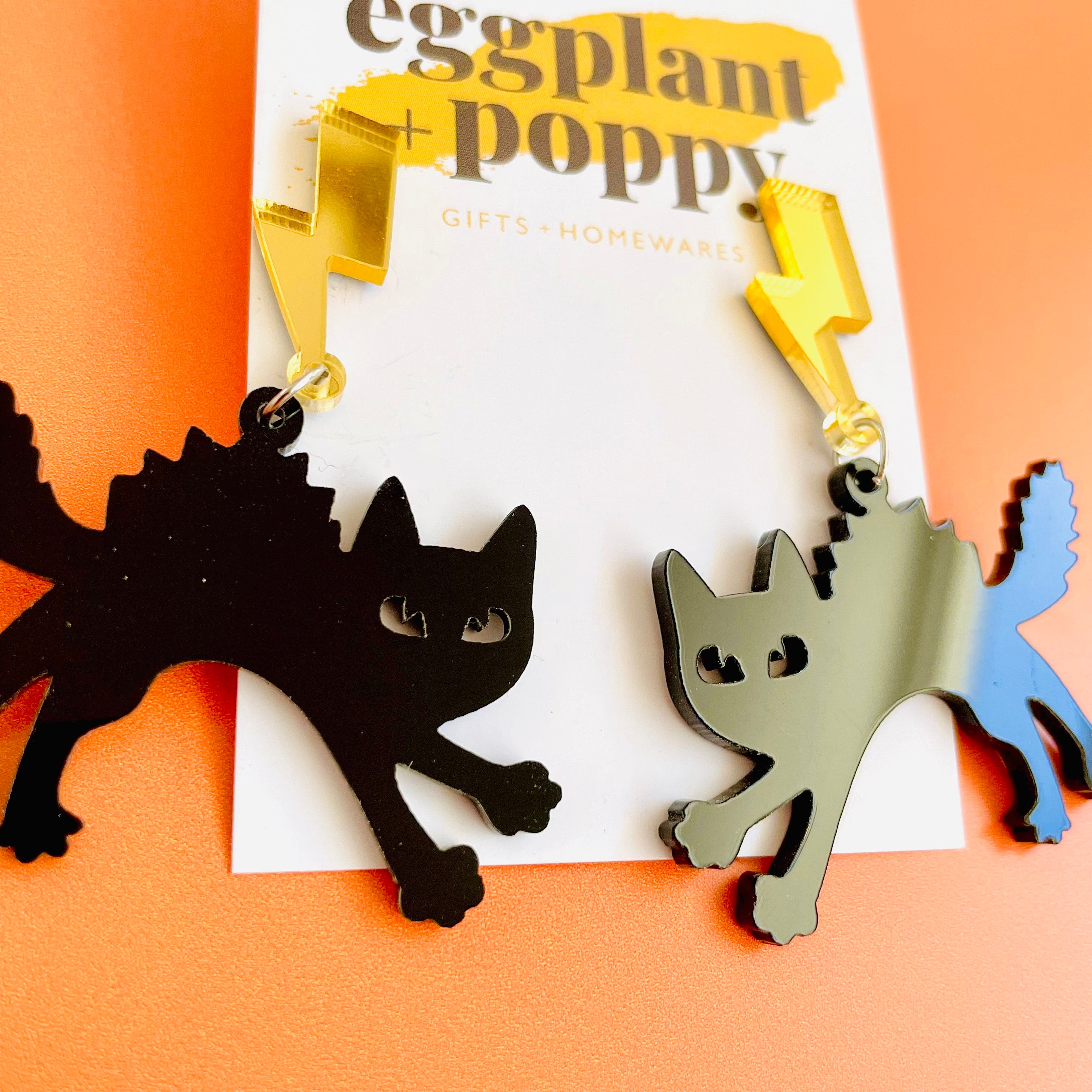 Scaredy Cat Earrings