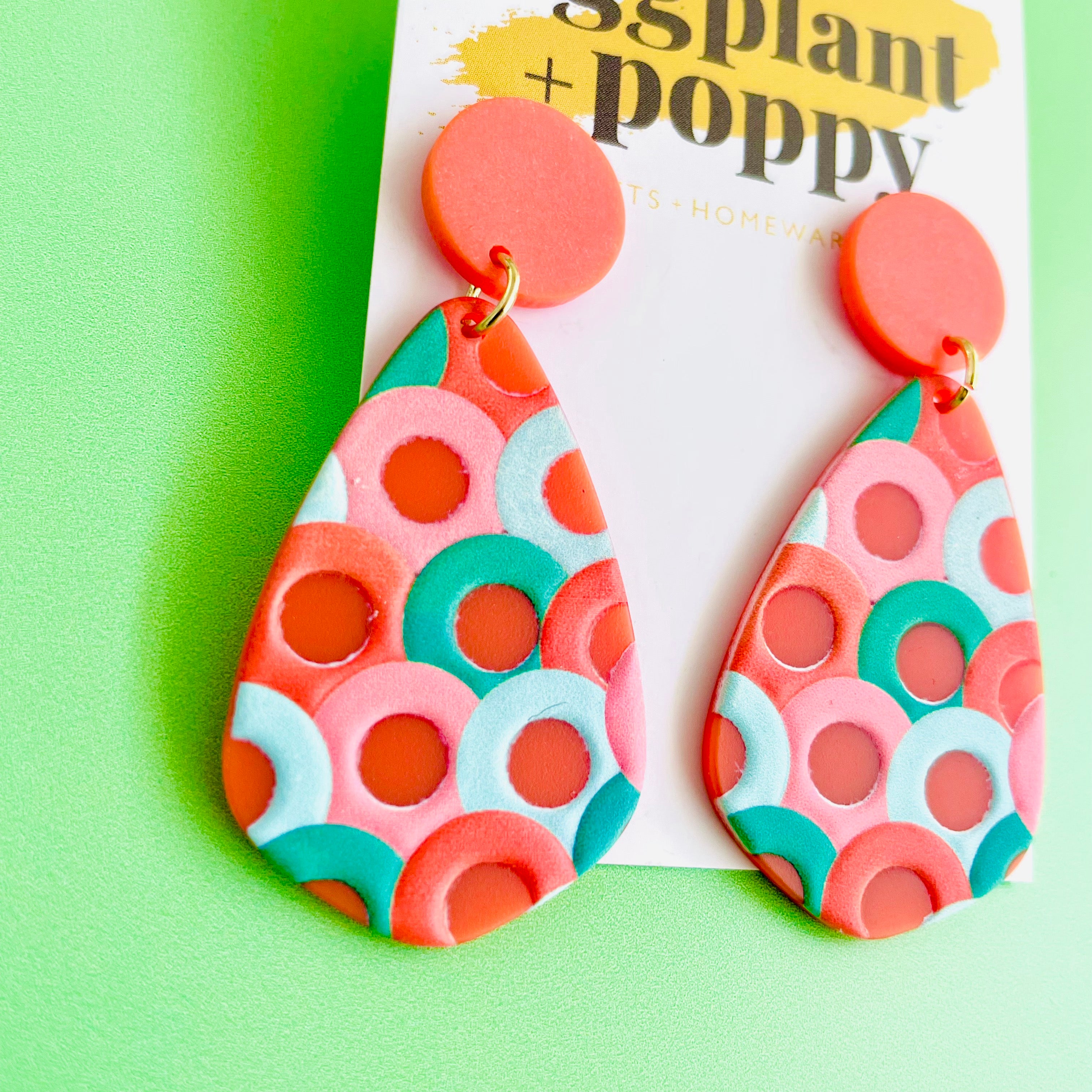 Art Earrings - Spring Time