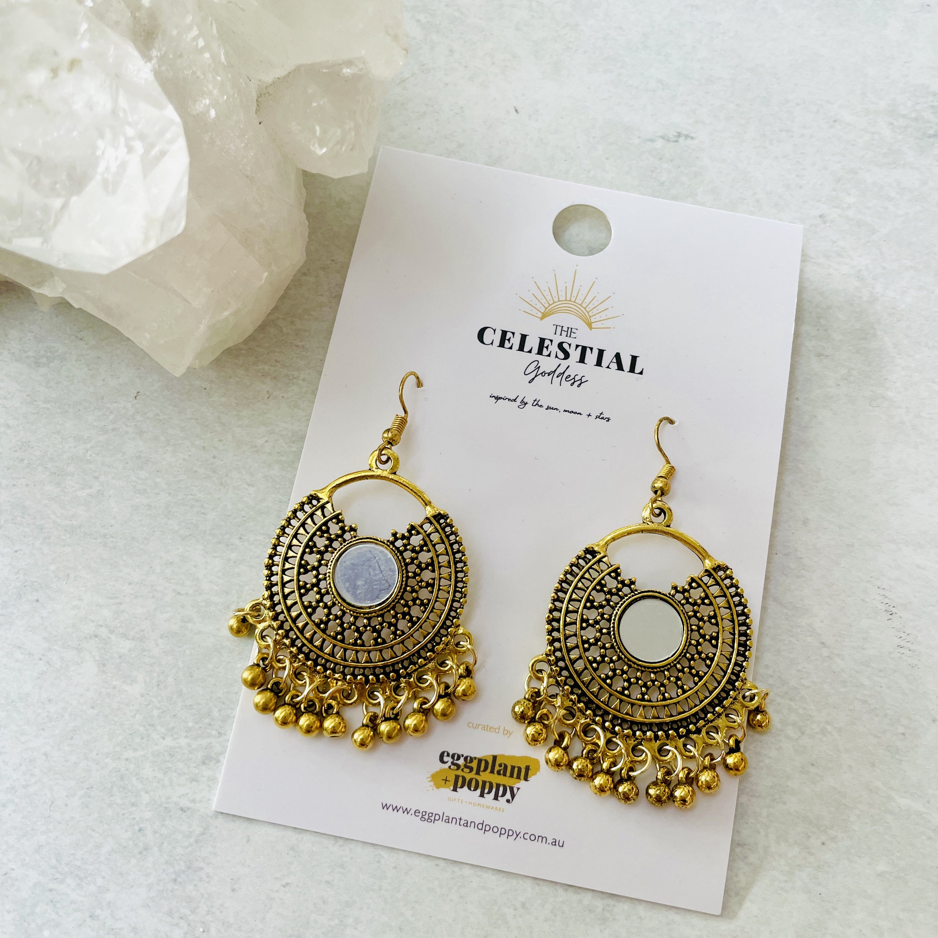 Goddess Athena Earrings