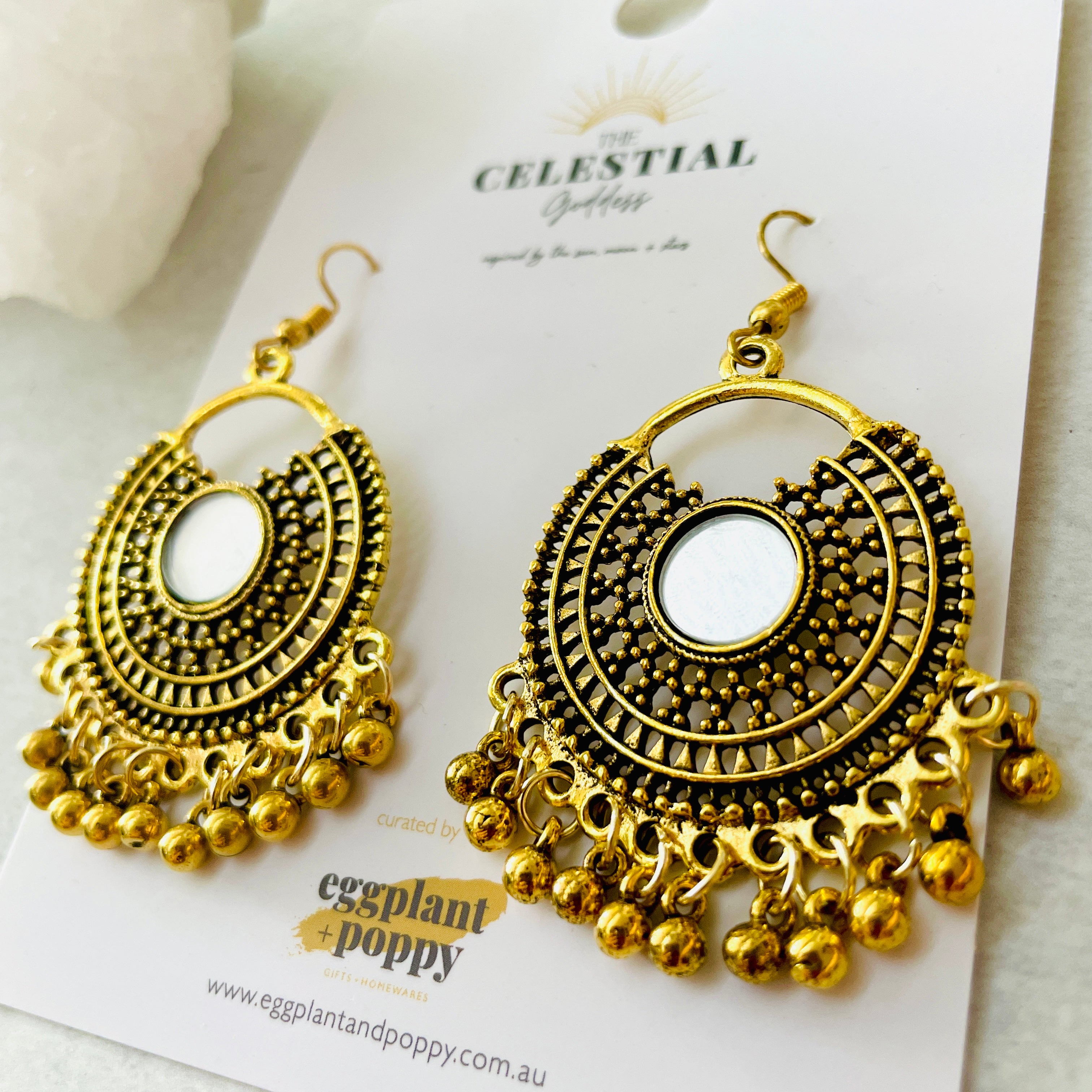 Goddess Athena Earrings