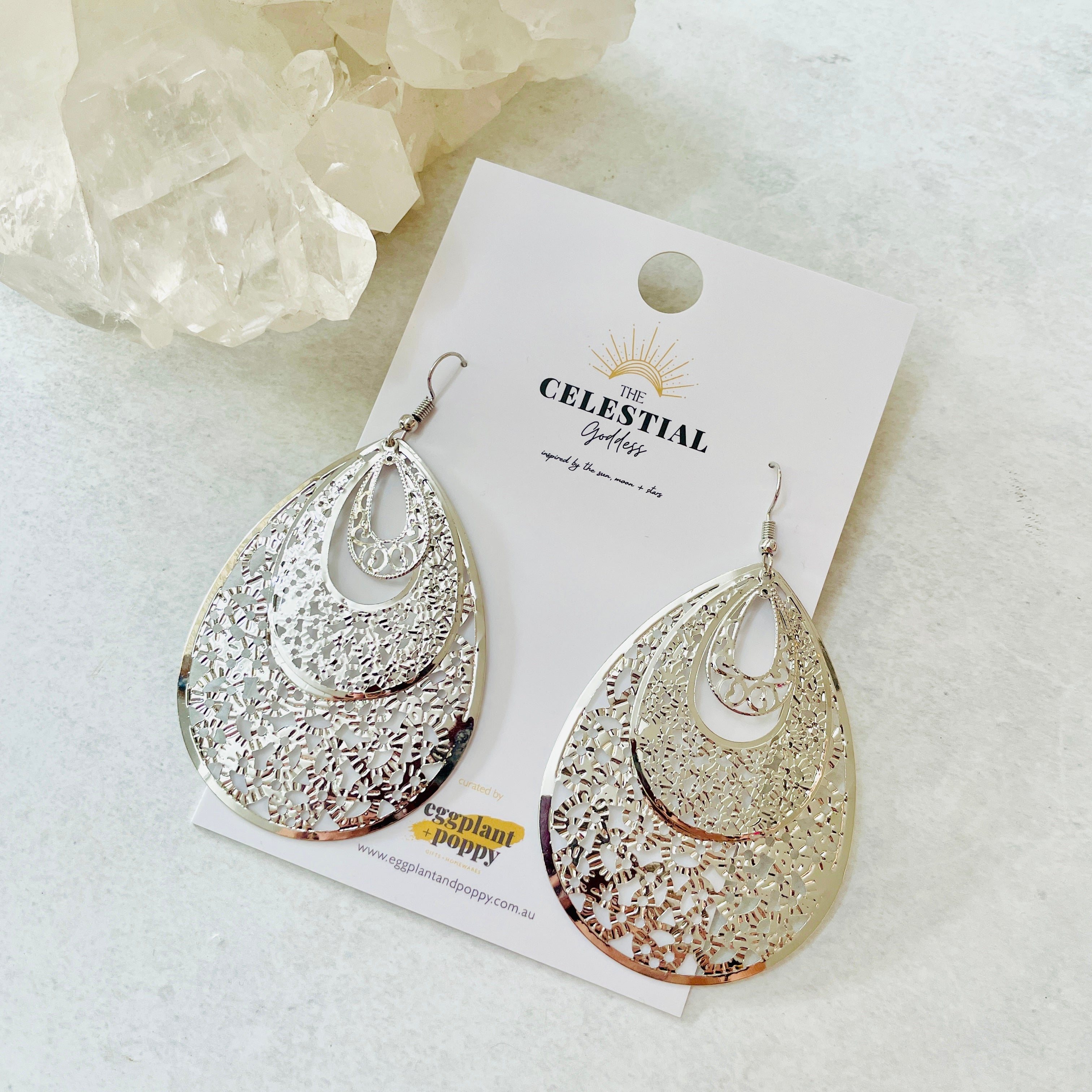 Filigree Trio Earrings