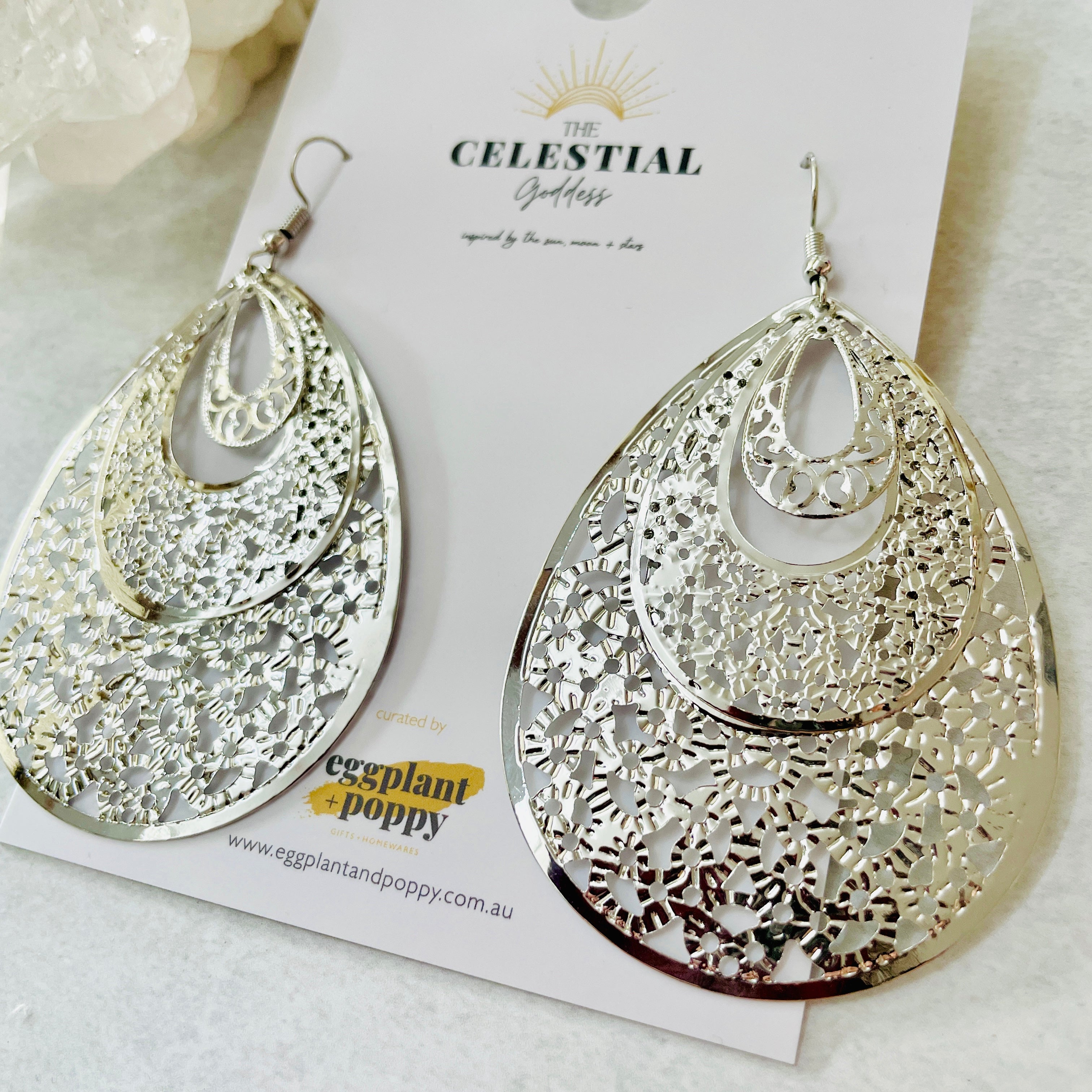 Filigree Trio Earrings