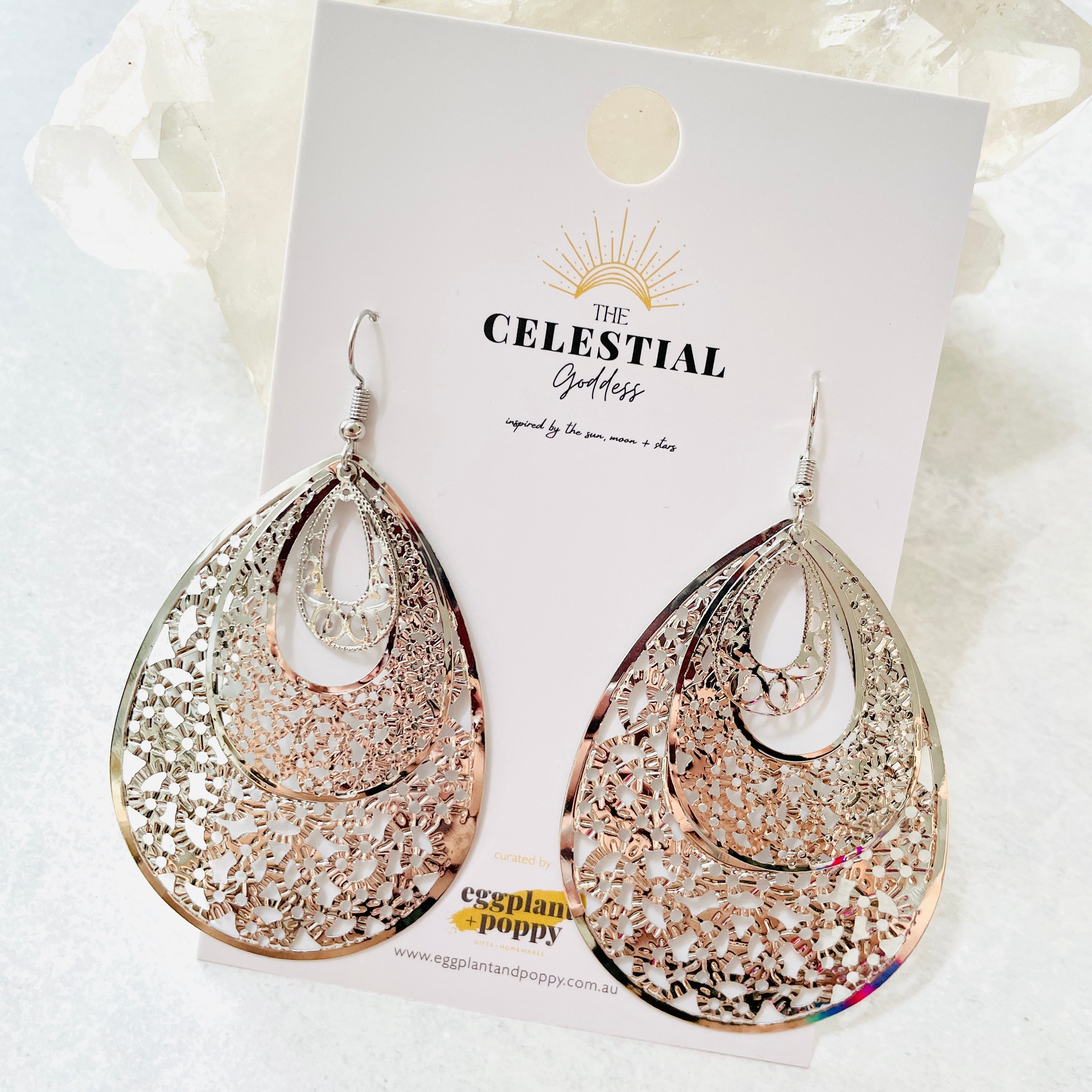 Filigree Trio Earrings