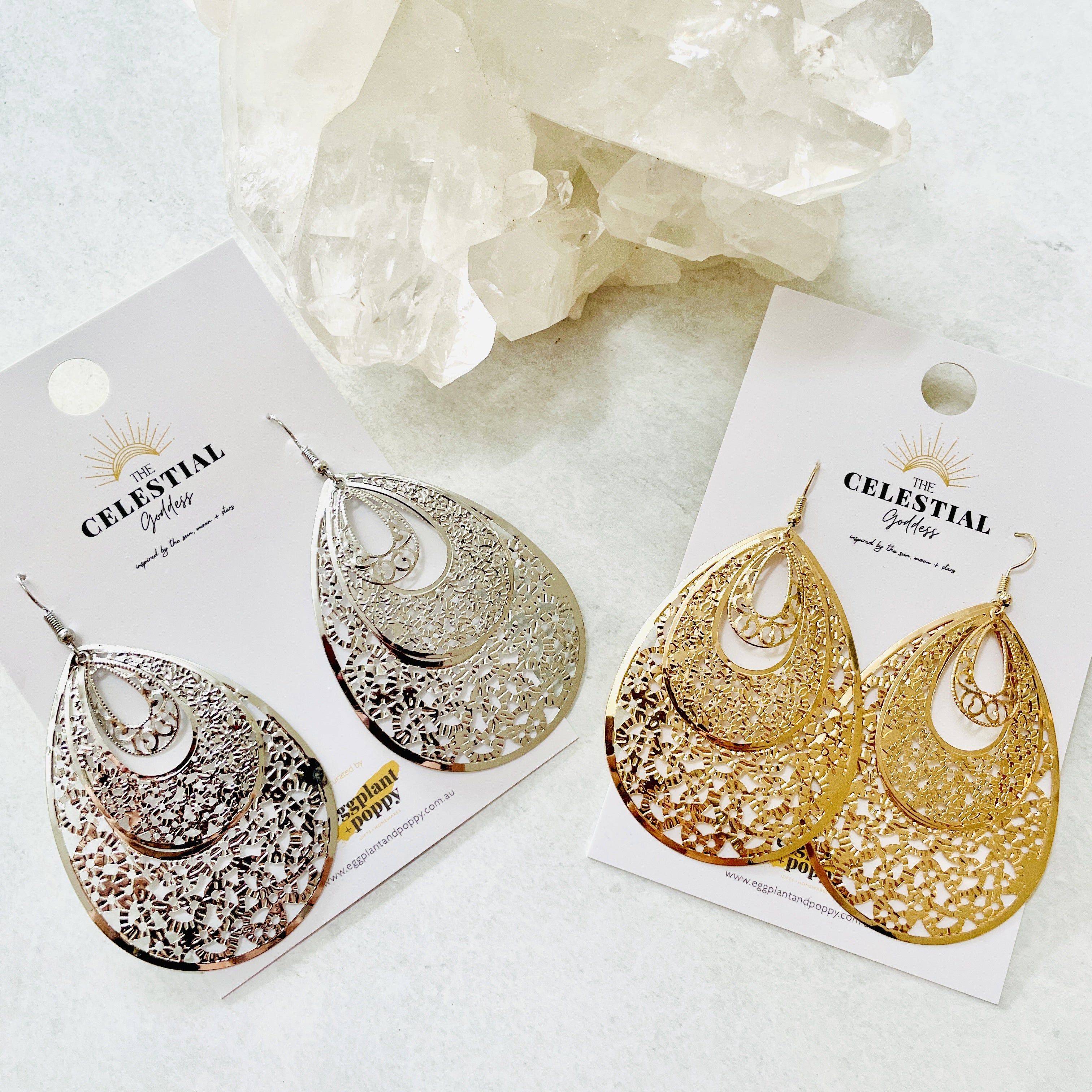 Filigree Trio Earrings