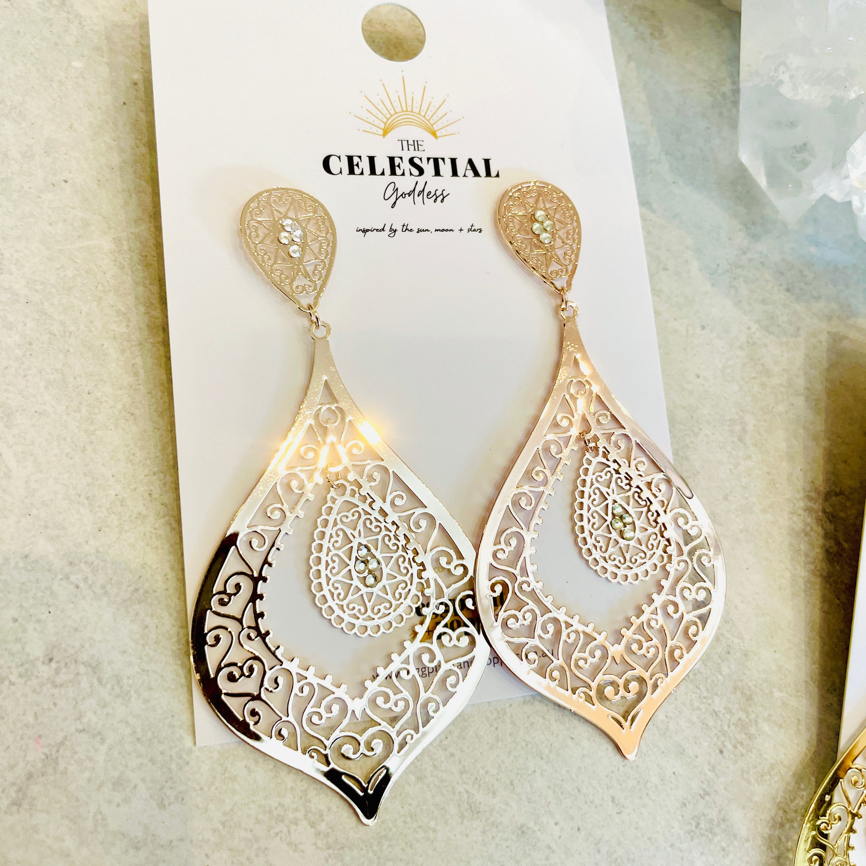 Queen Chandelier Earrings