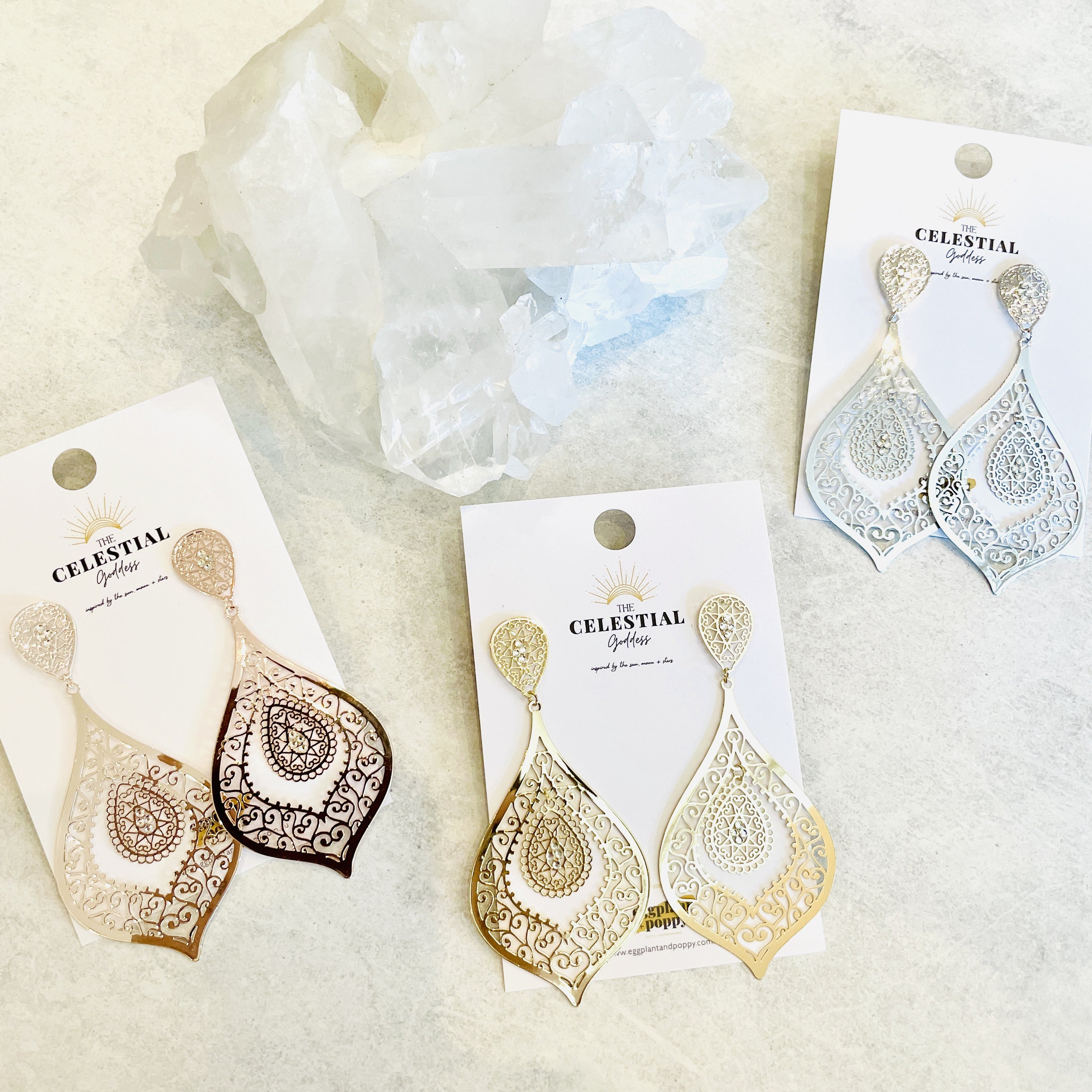Queen Chandelier Earrings