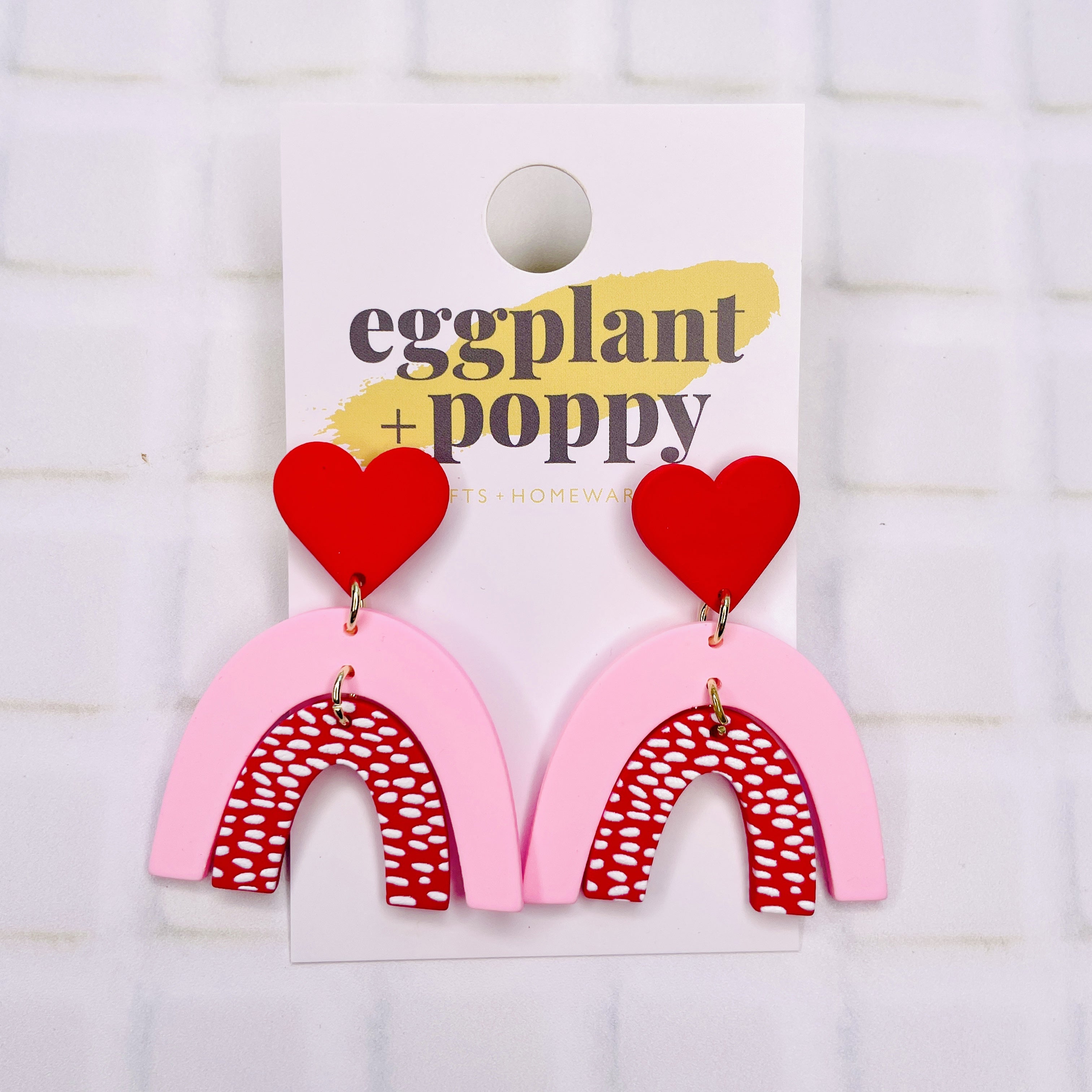 Heart Arch Earrings