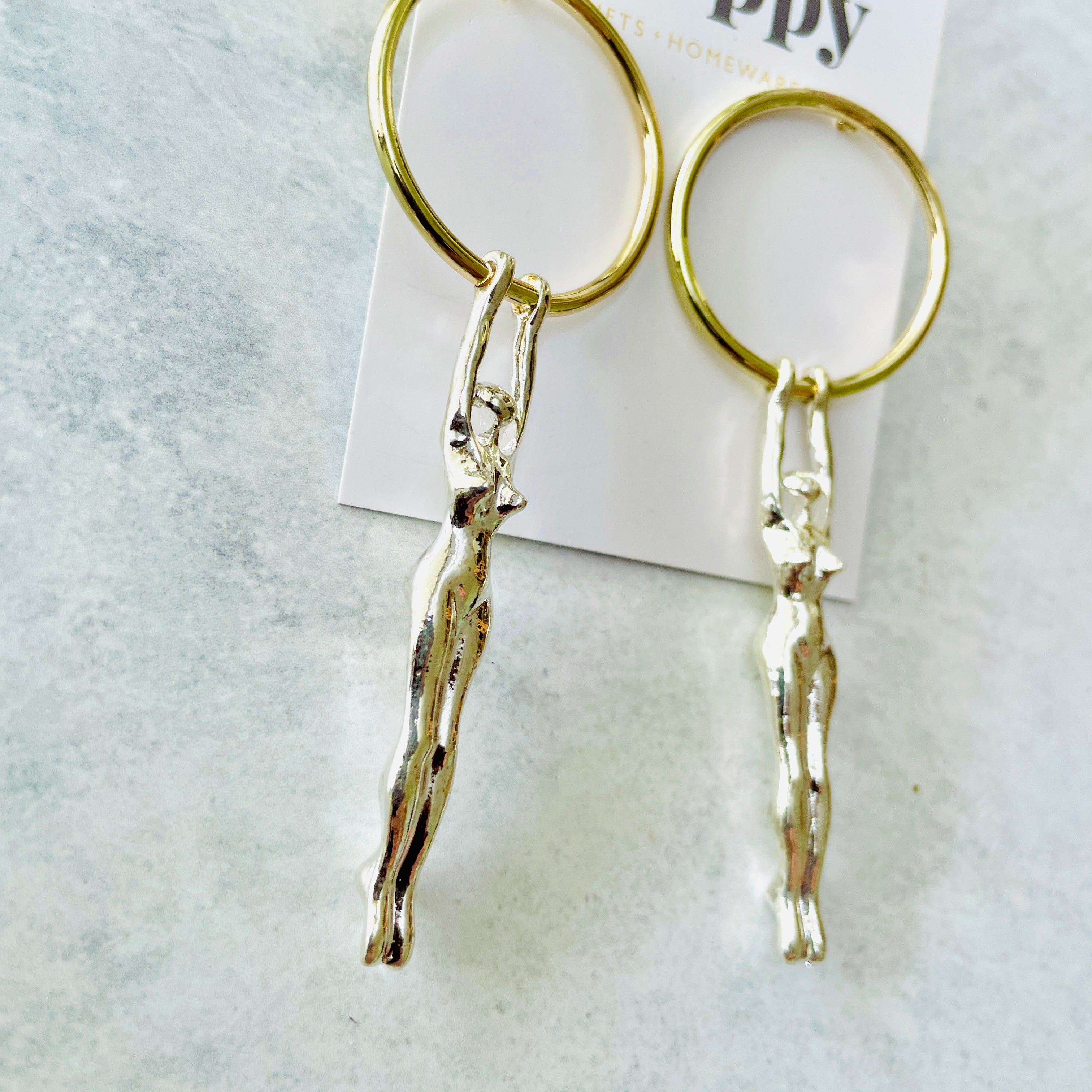 Swinging Girl Earrings