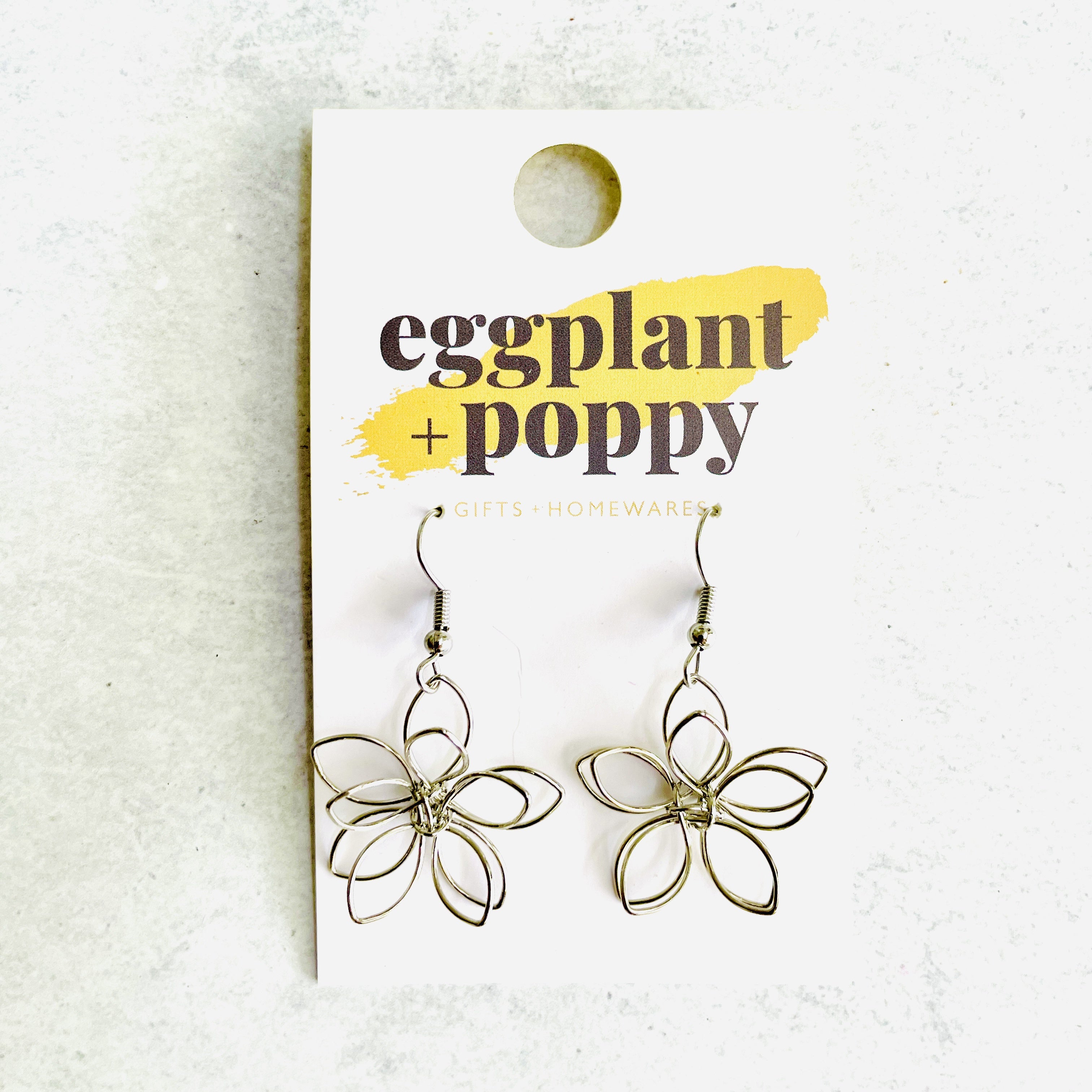 Wired Flower Earrings