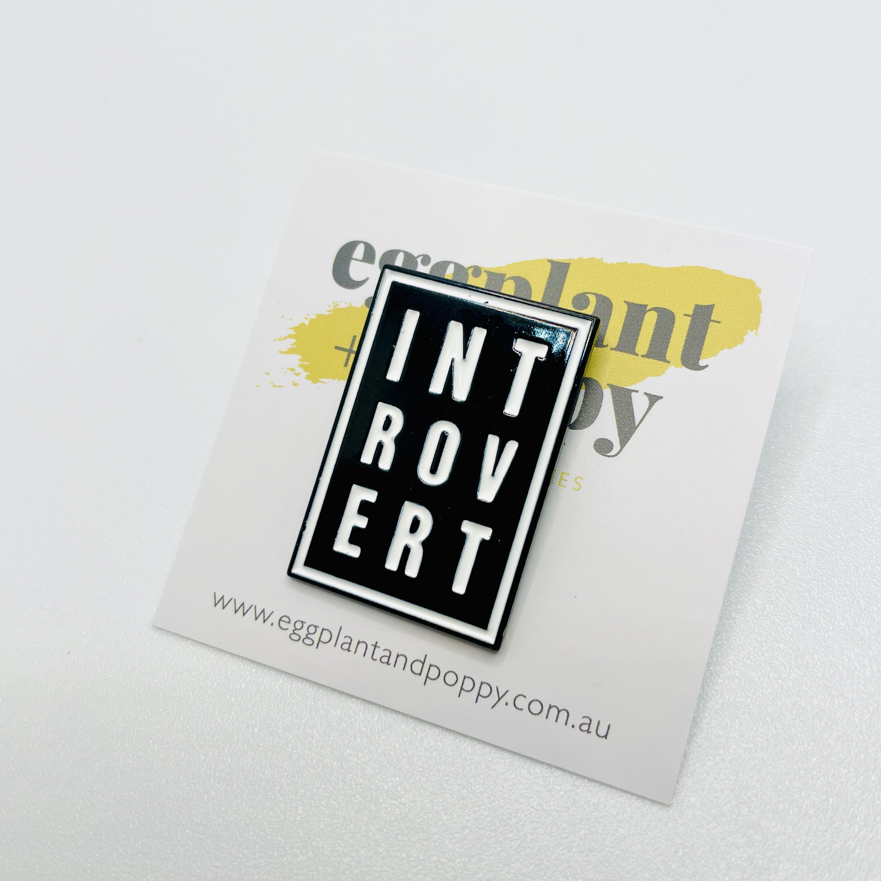 Enamel Pin - Introvert