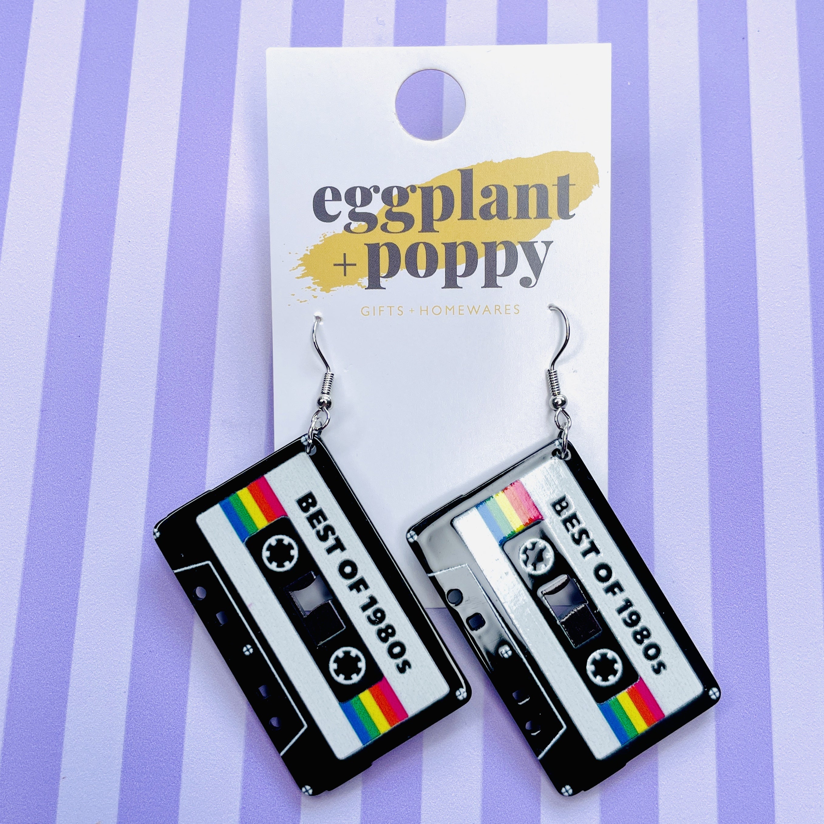 Best of the 80's Cassette Earrings