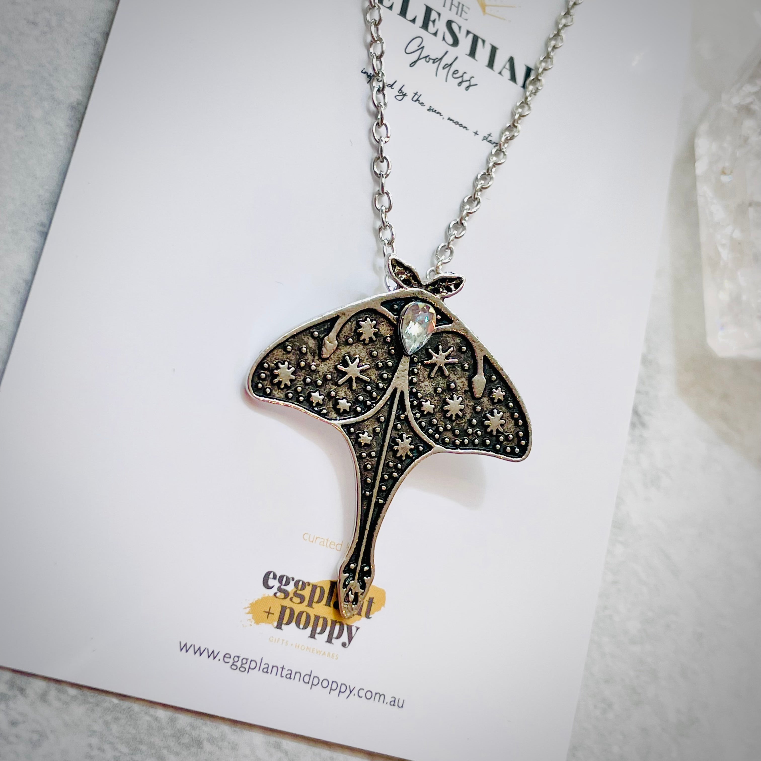 Necklace - Starry Sky Moth