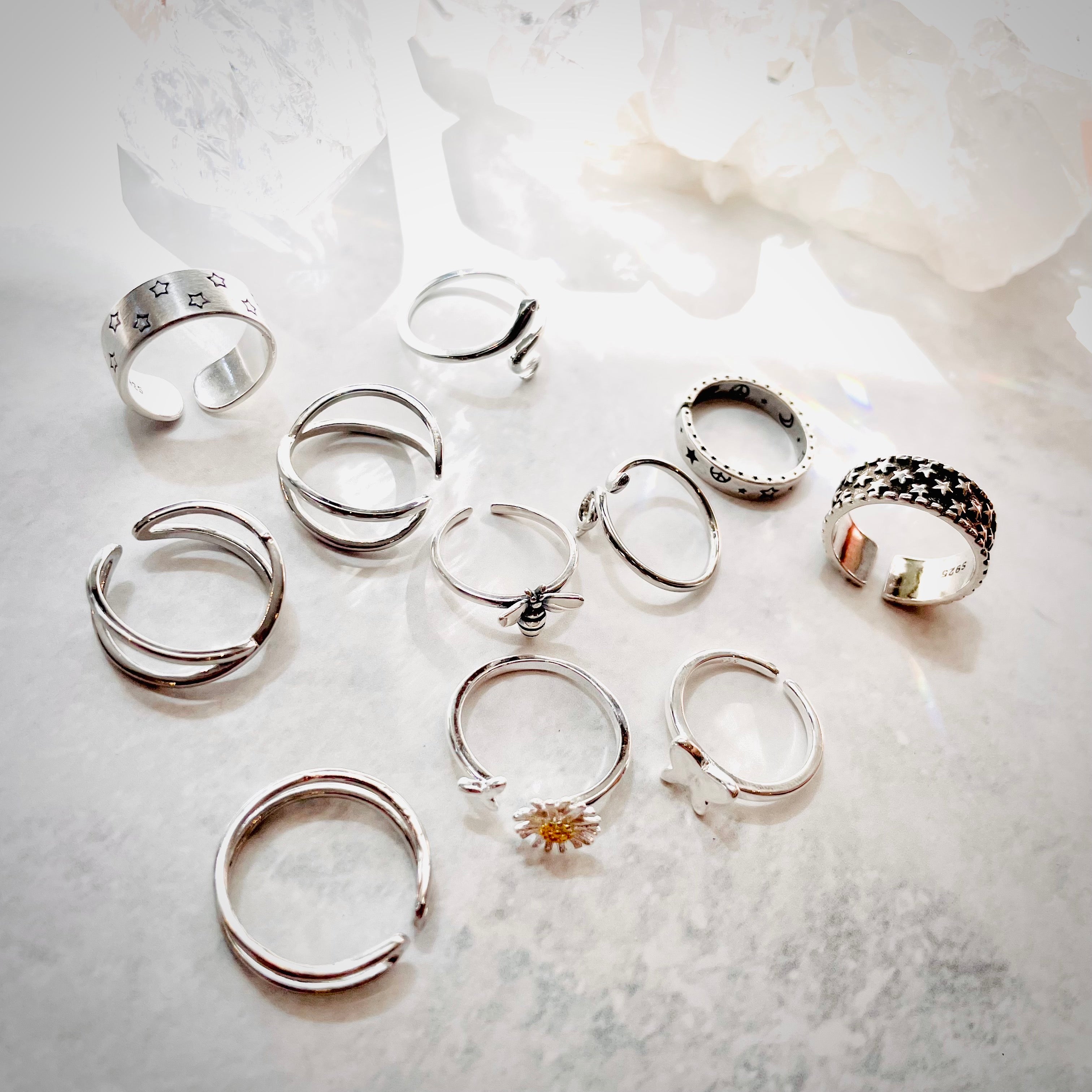 Goddess Ring - Night Sky