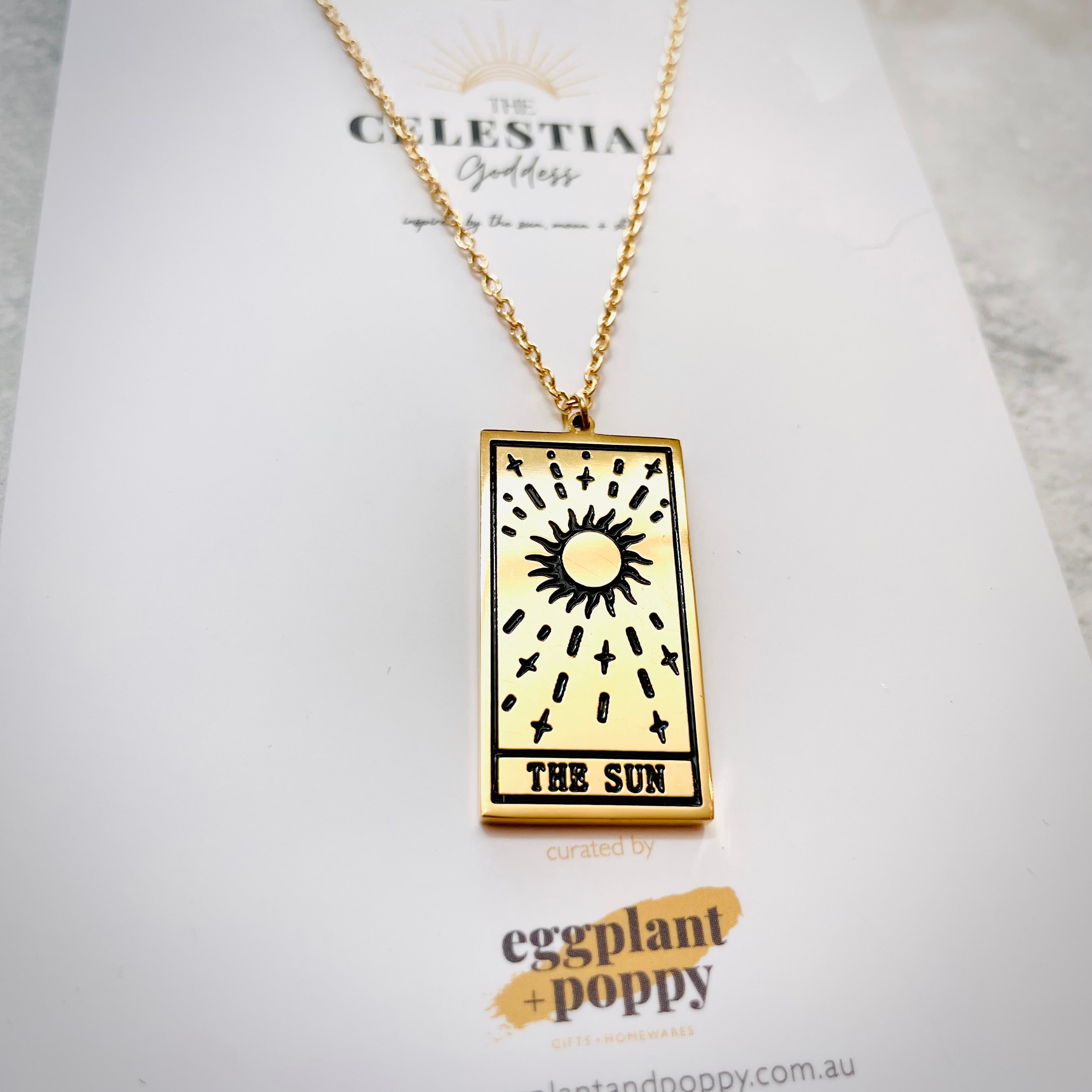 Necklace - Sun Tarot