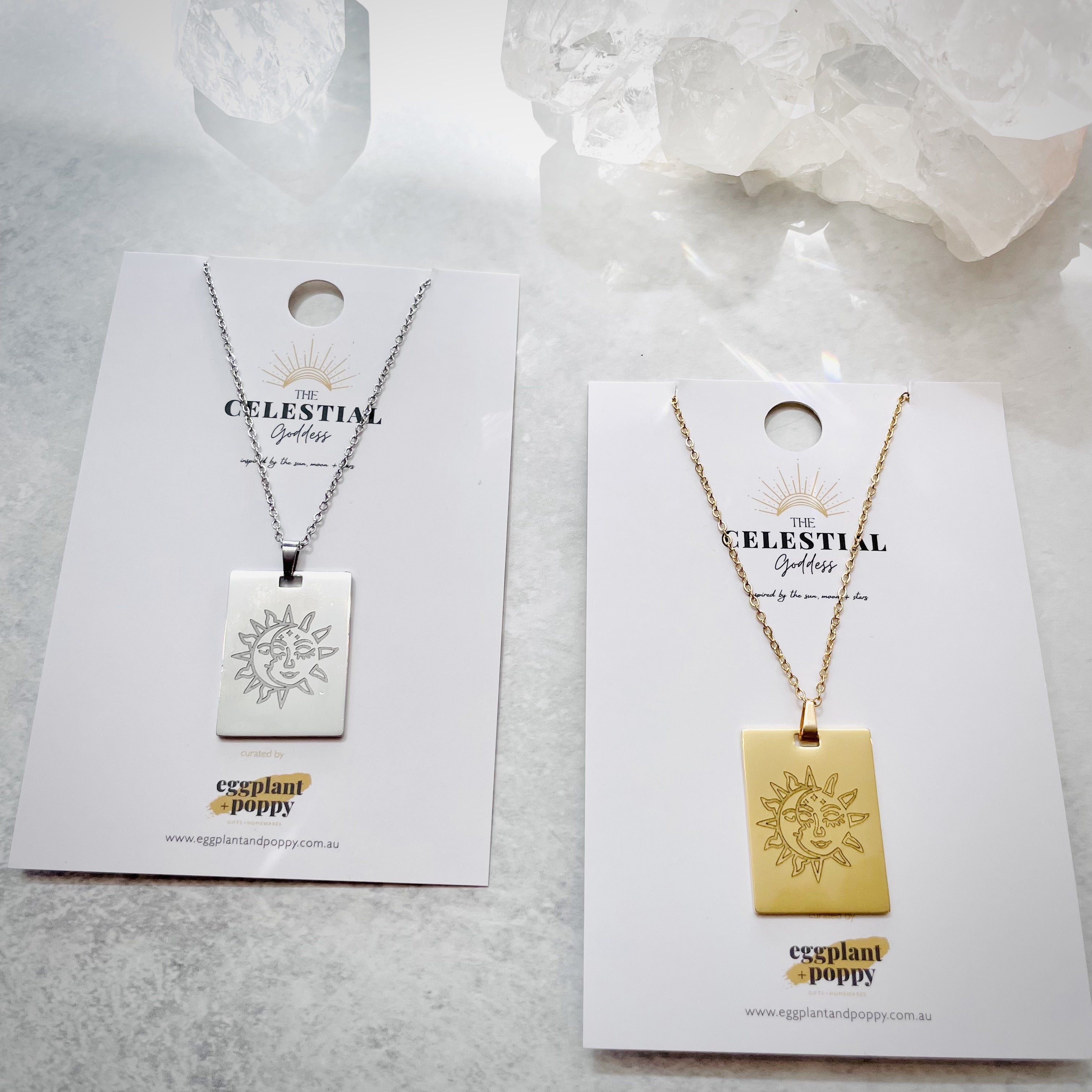 Necklace - Sun & Moon