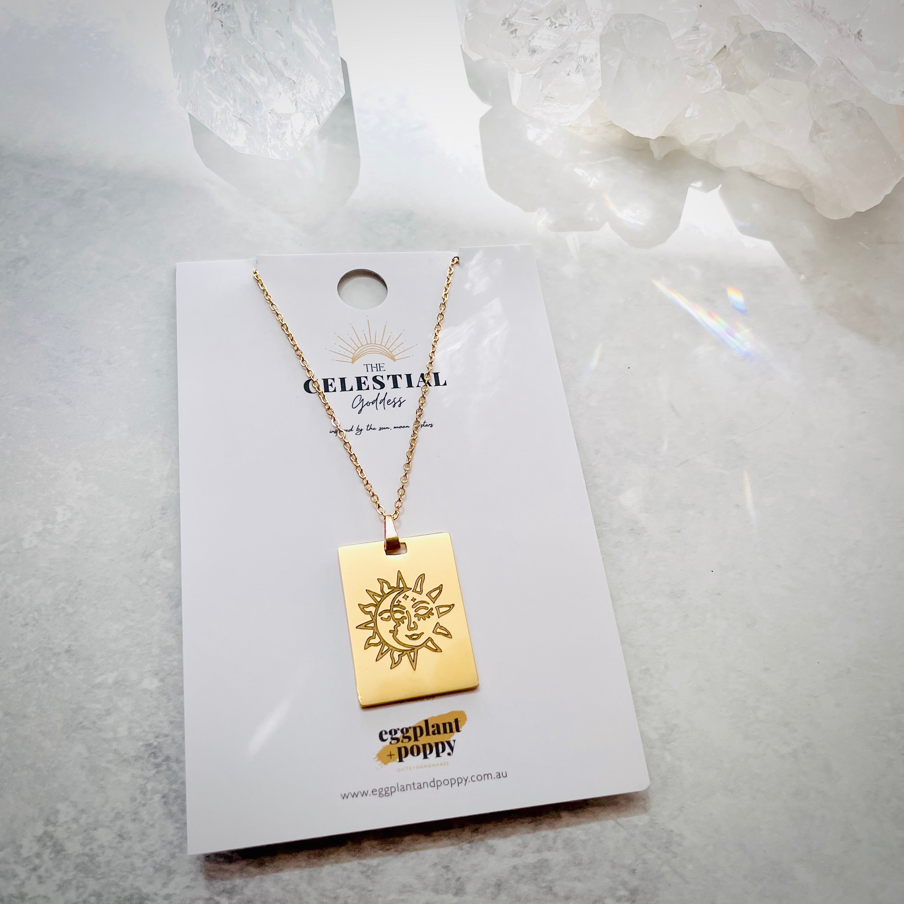 Necklace - Sun & Moon