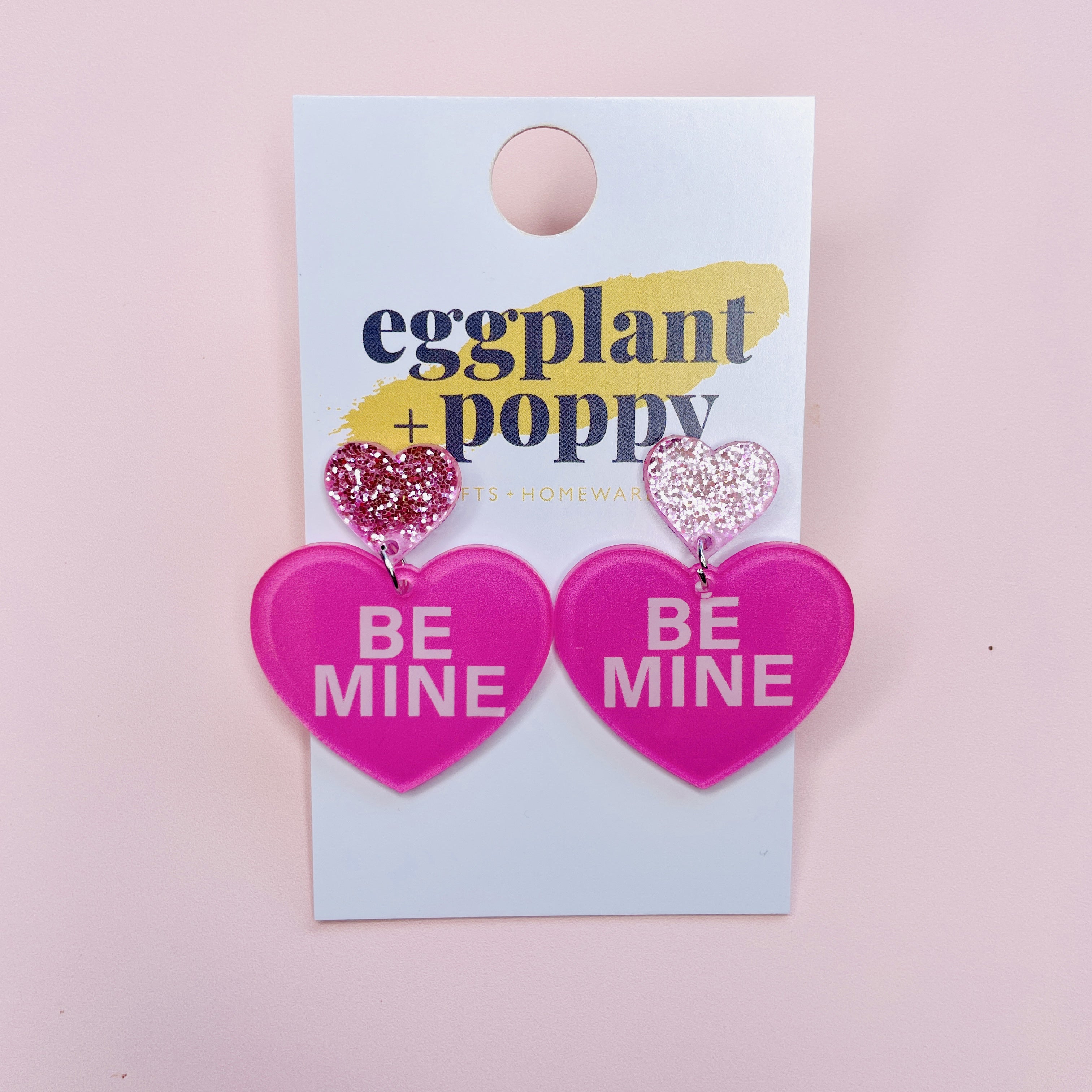 Be Mine Heart Earrings