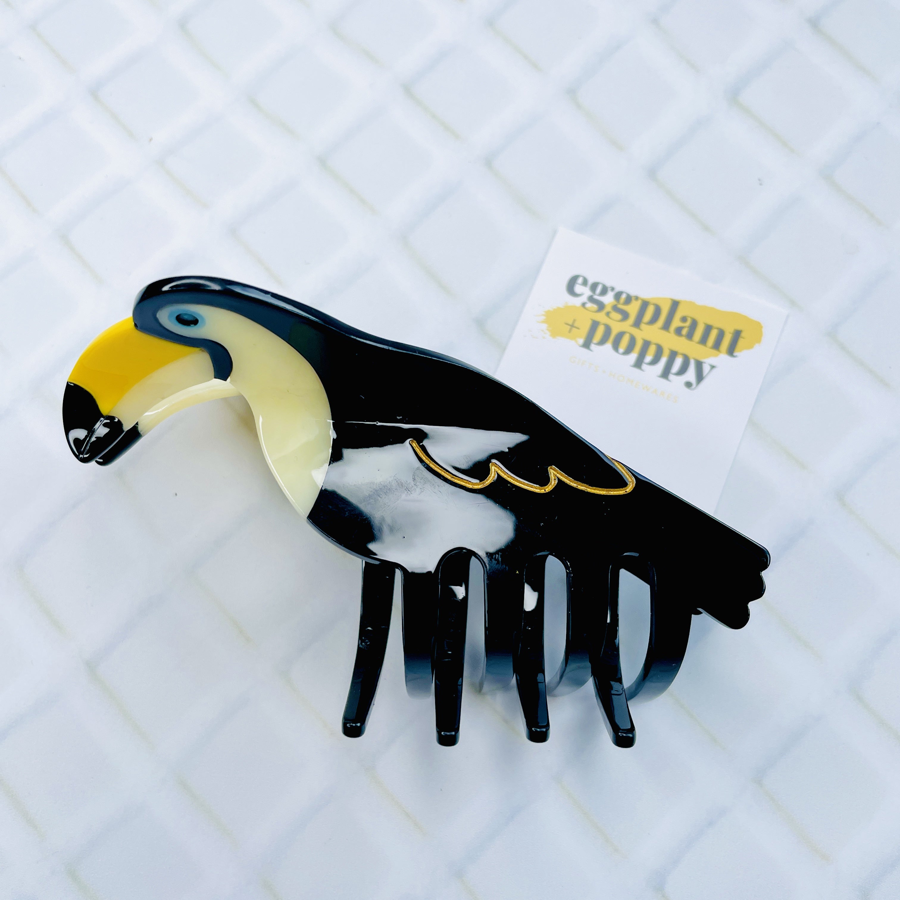 Toucan Hair Clip