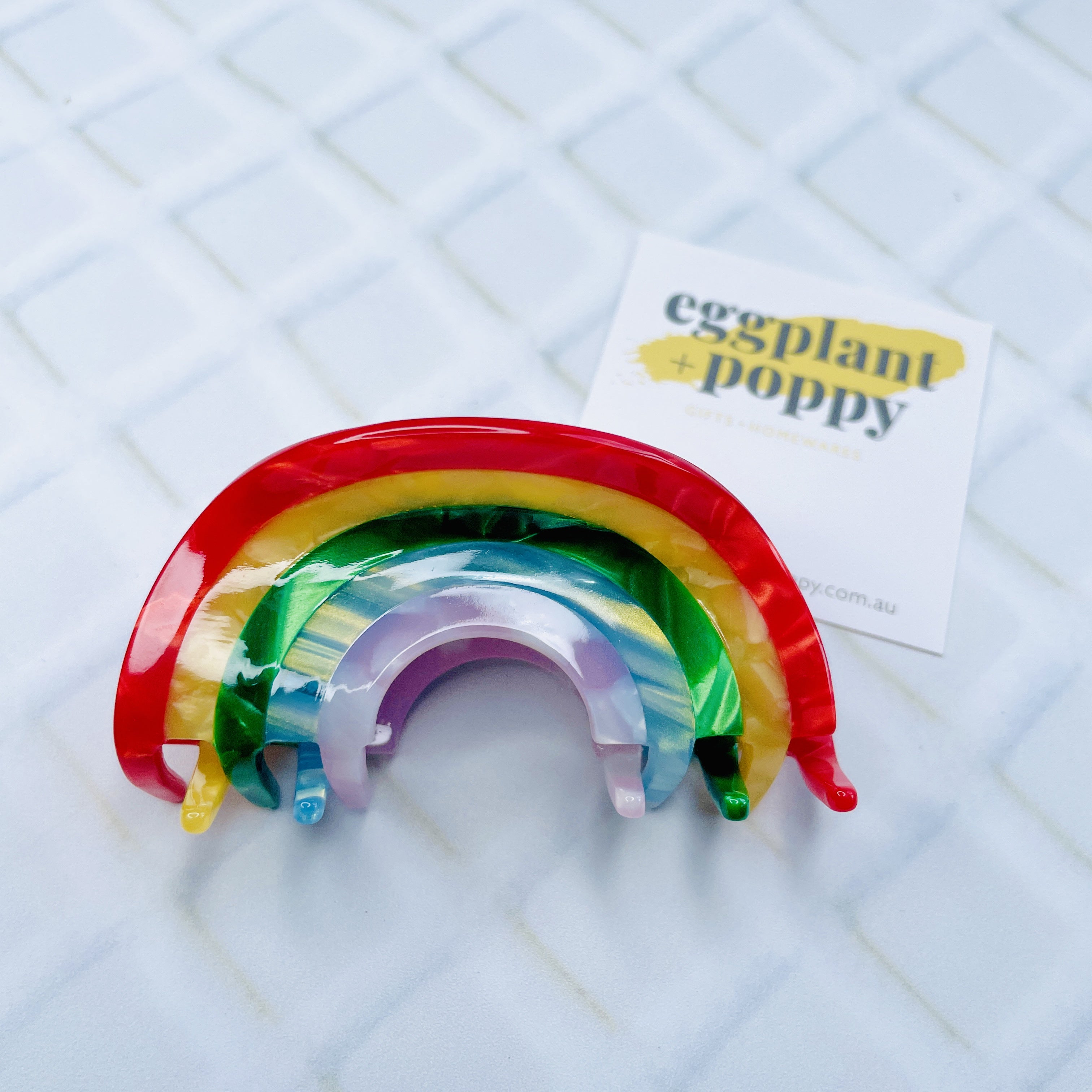 Rainbow Hair Clip