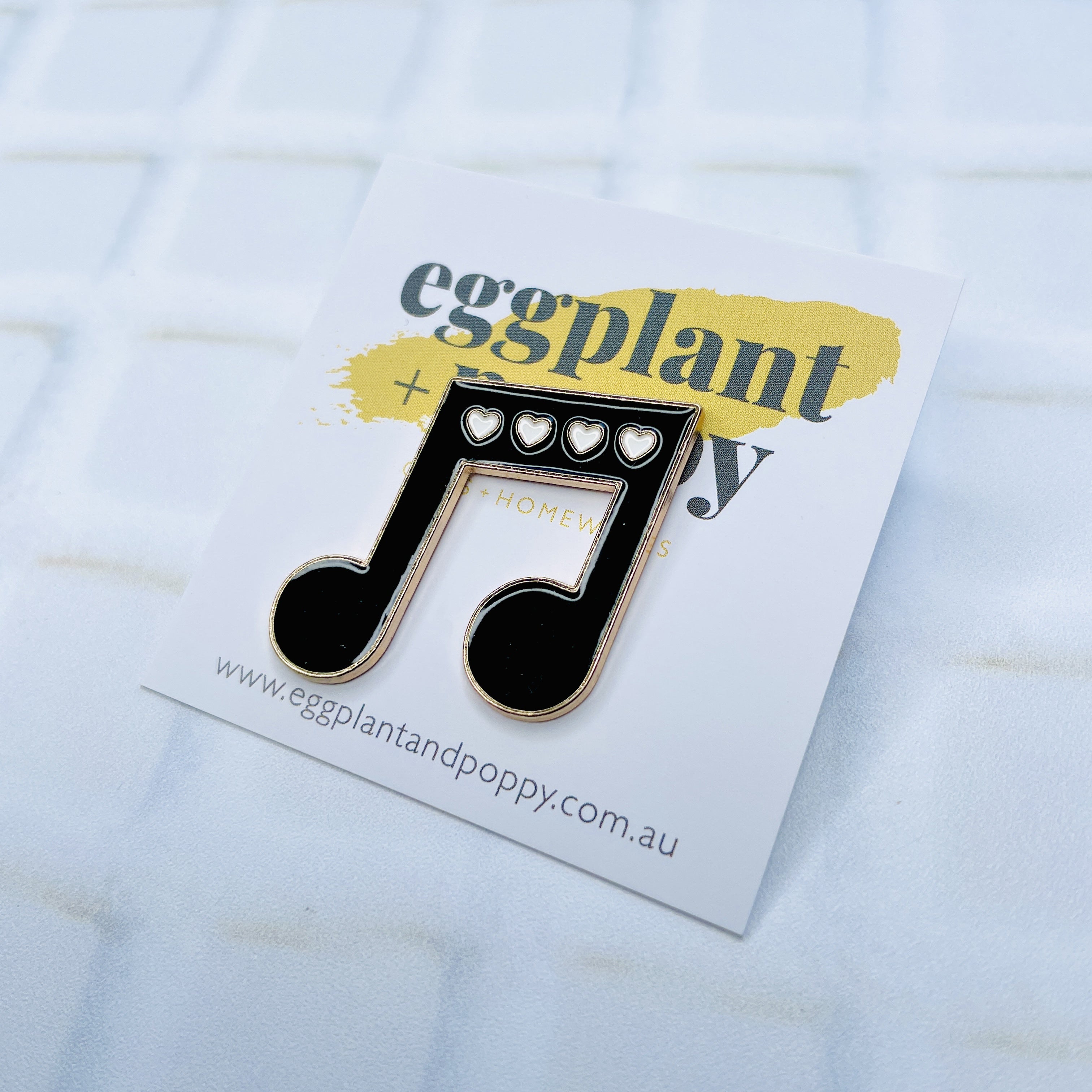 Enamel Pin - Music Note