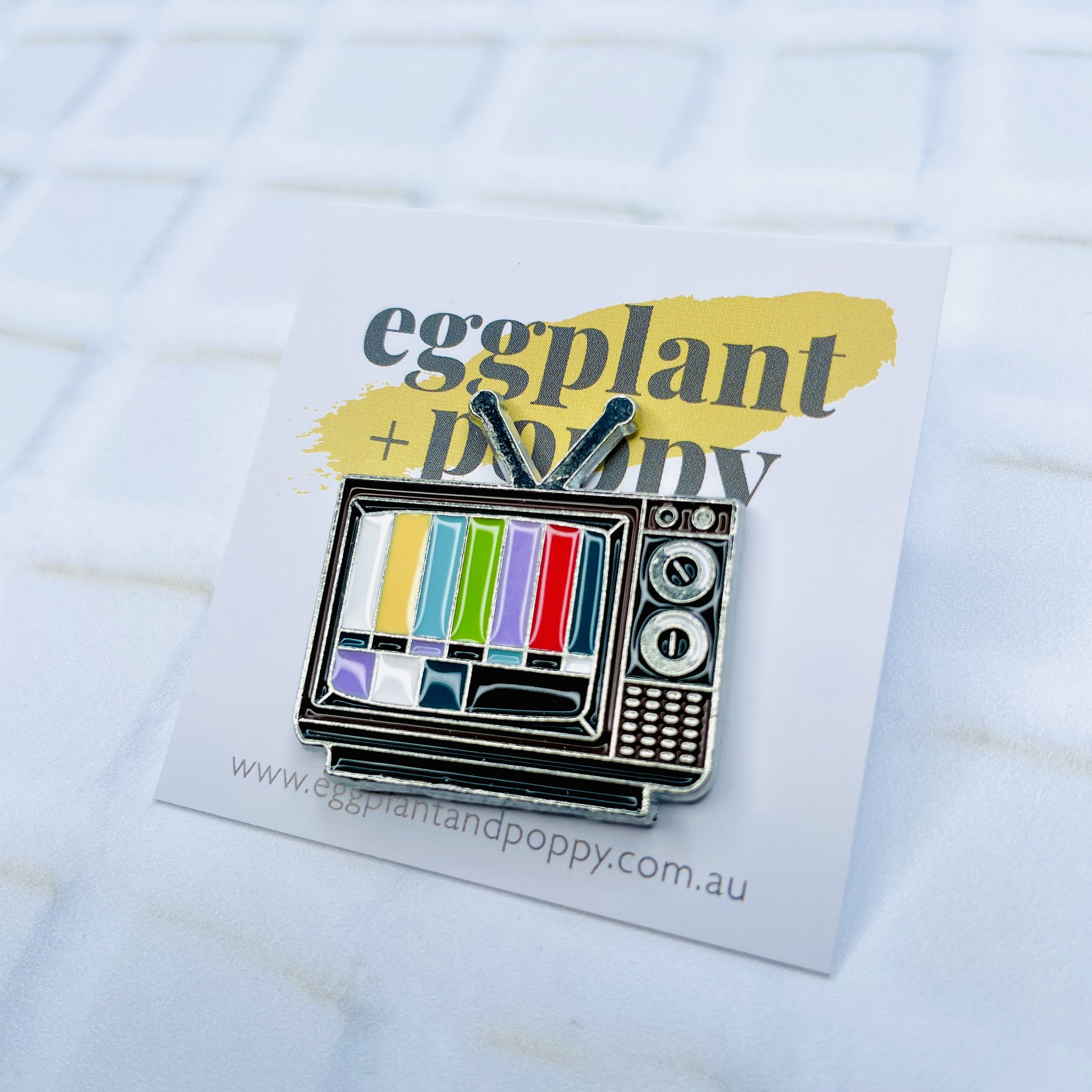 Enamel Pin - Retro TV