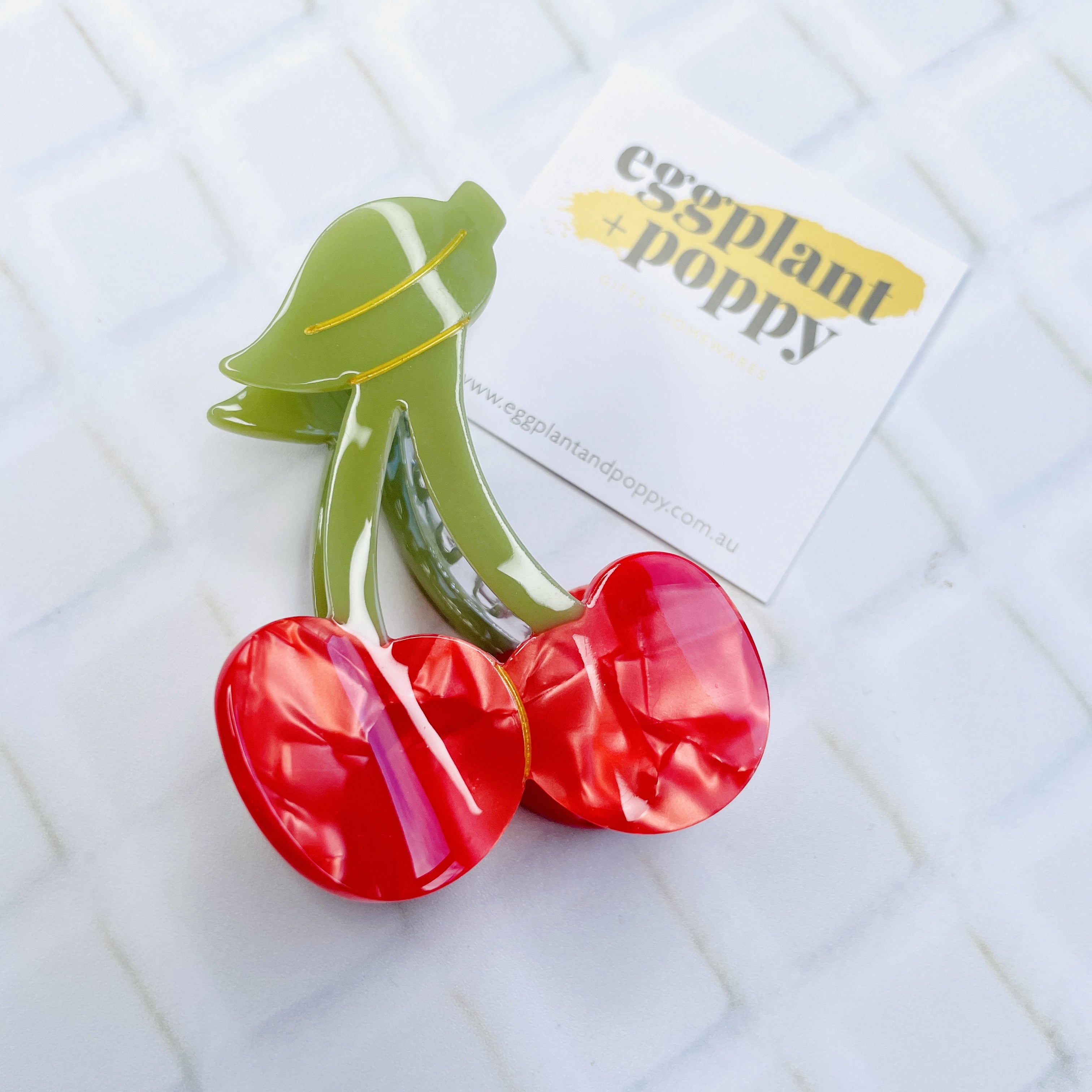 Cherry Hair Clip