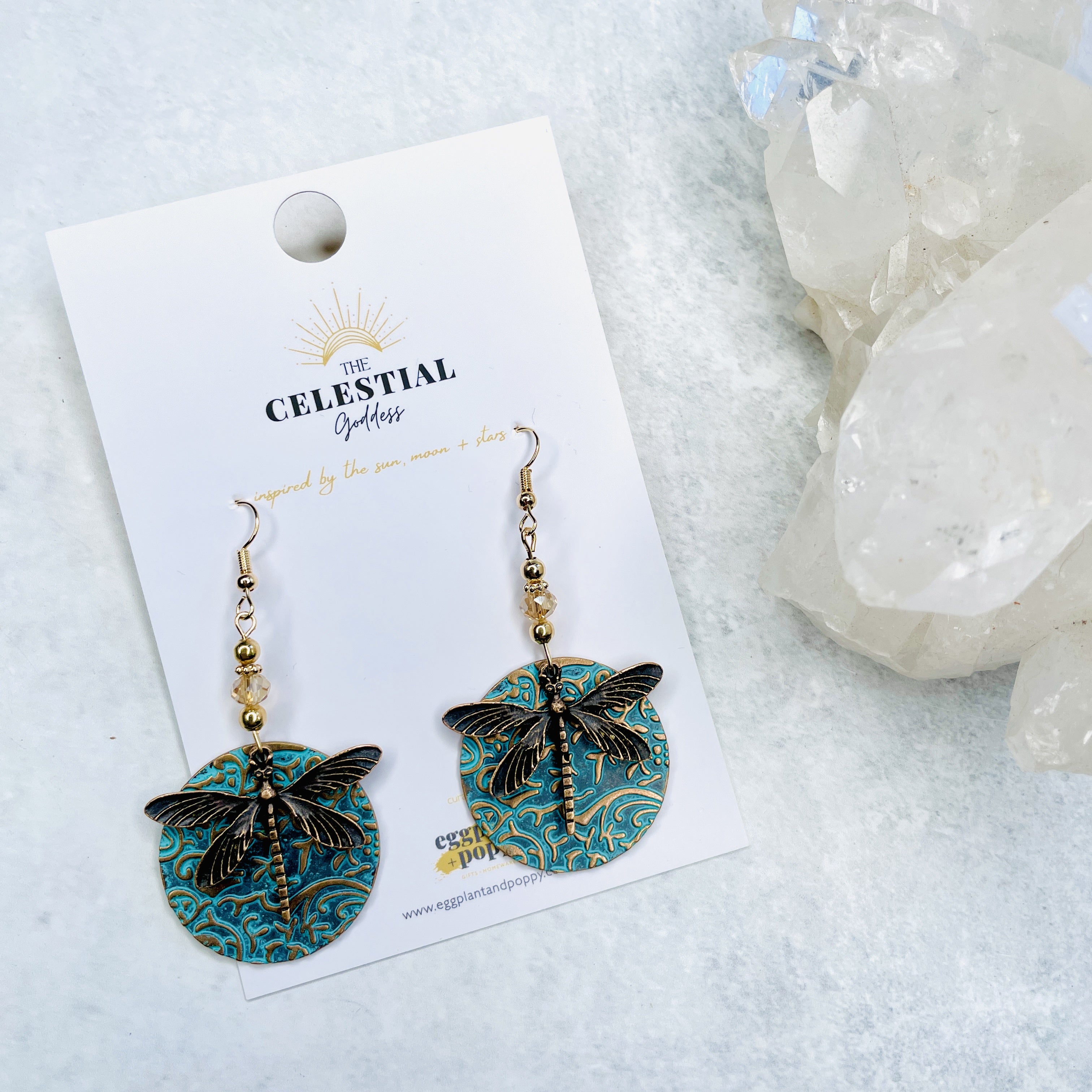 Dragonfly Queen Earrings