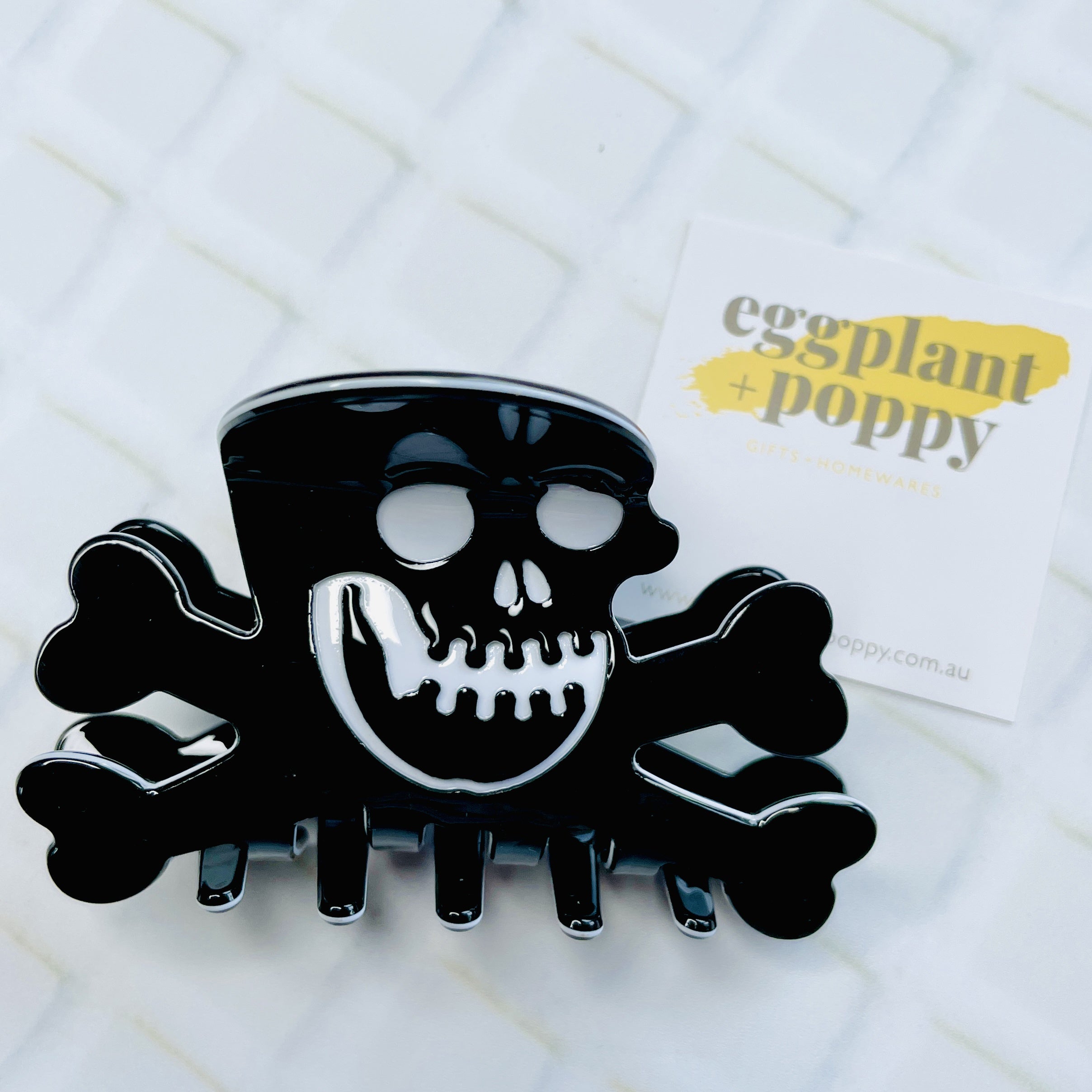 Skull Hair Clip