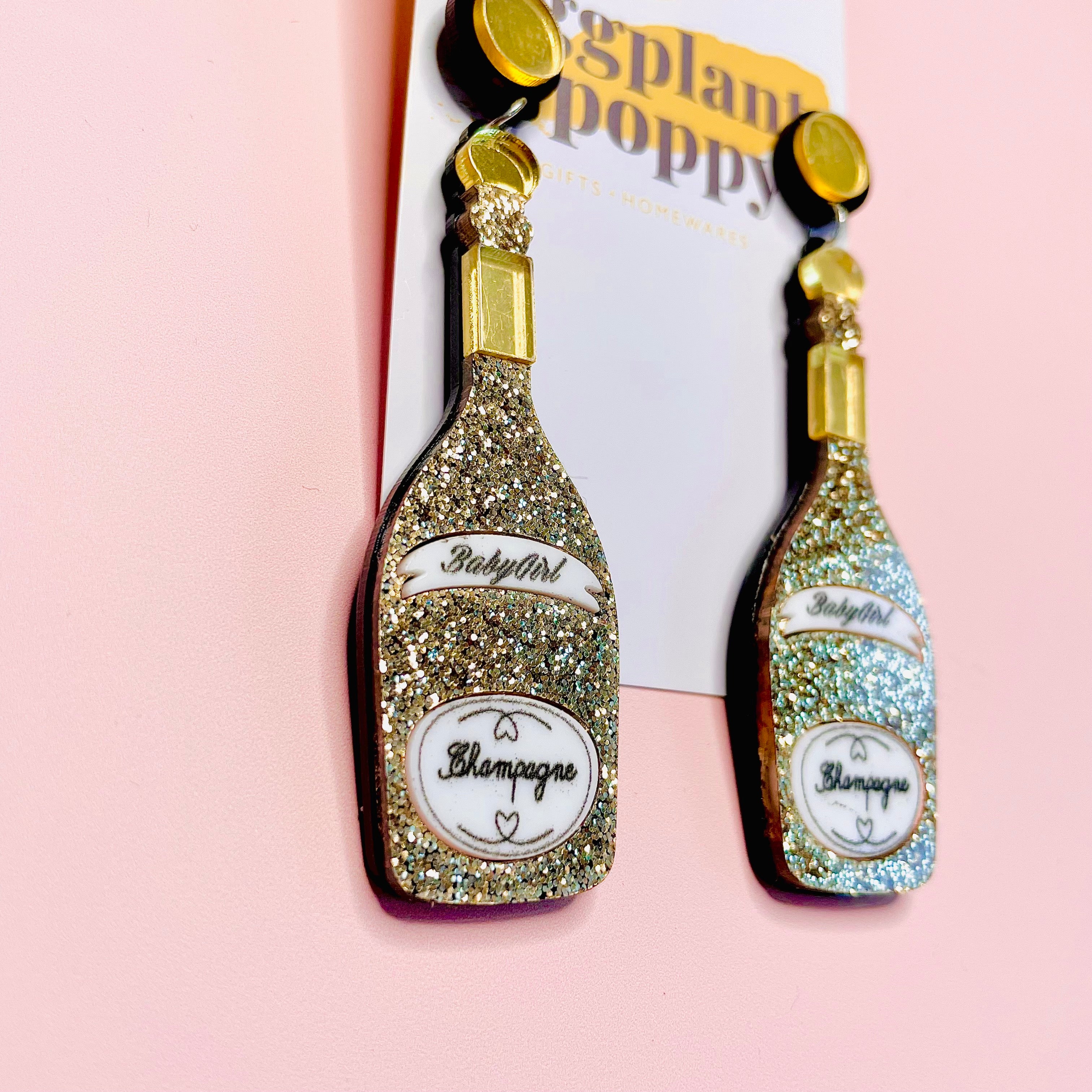 Champagne Earrings