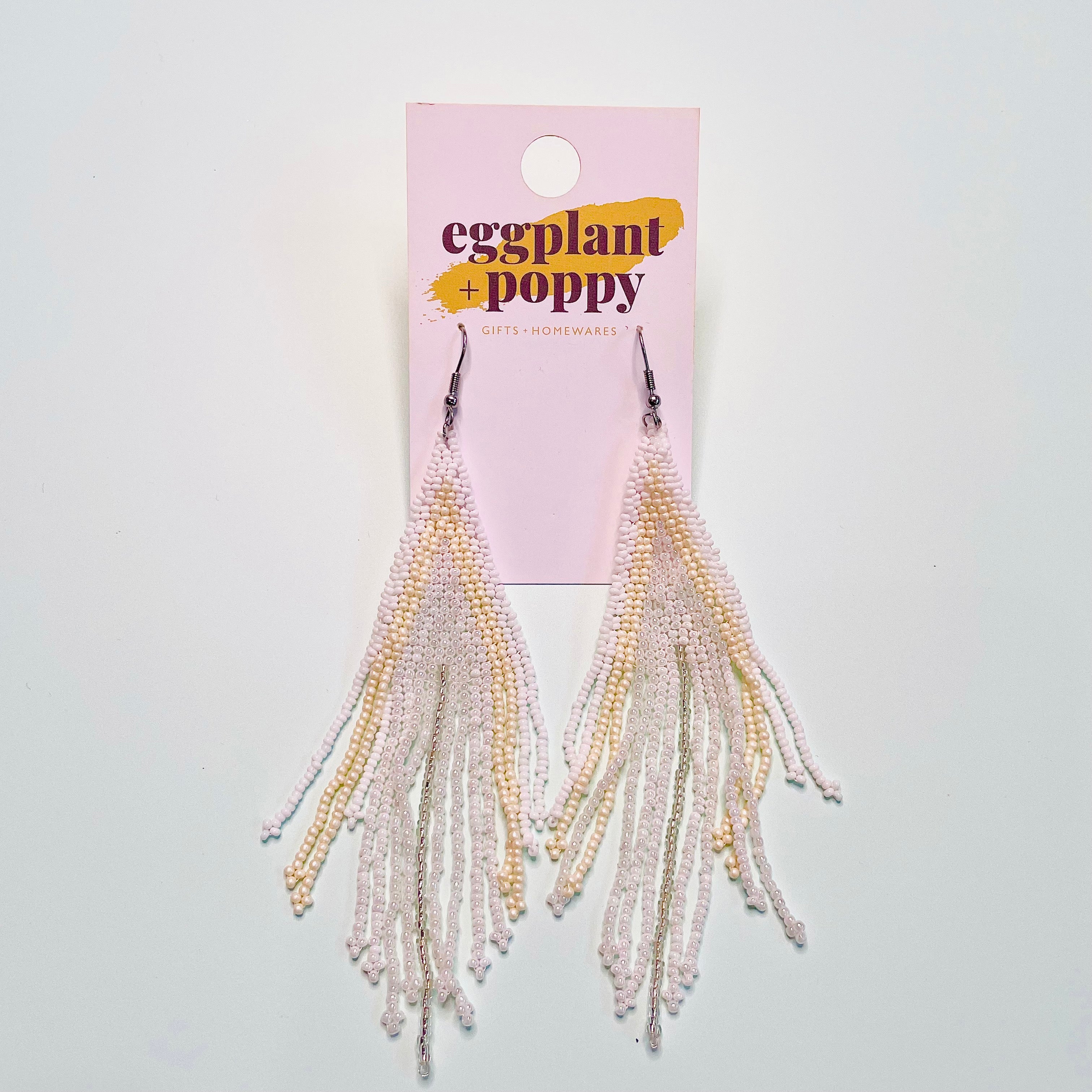 Sky Beaded Earrings