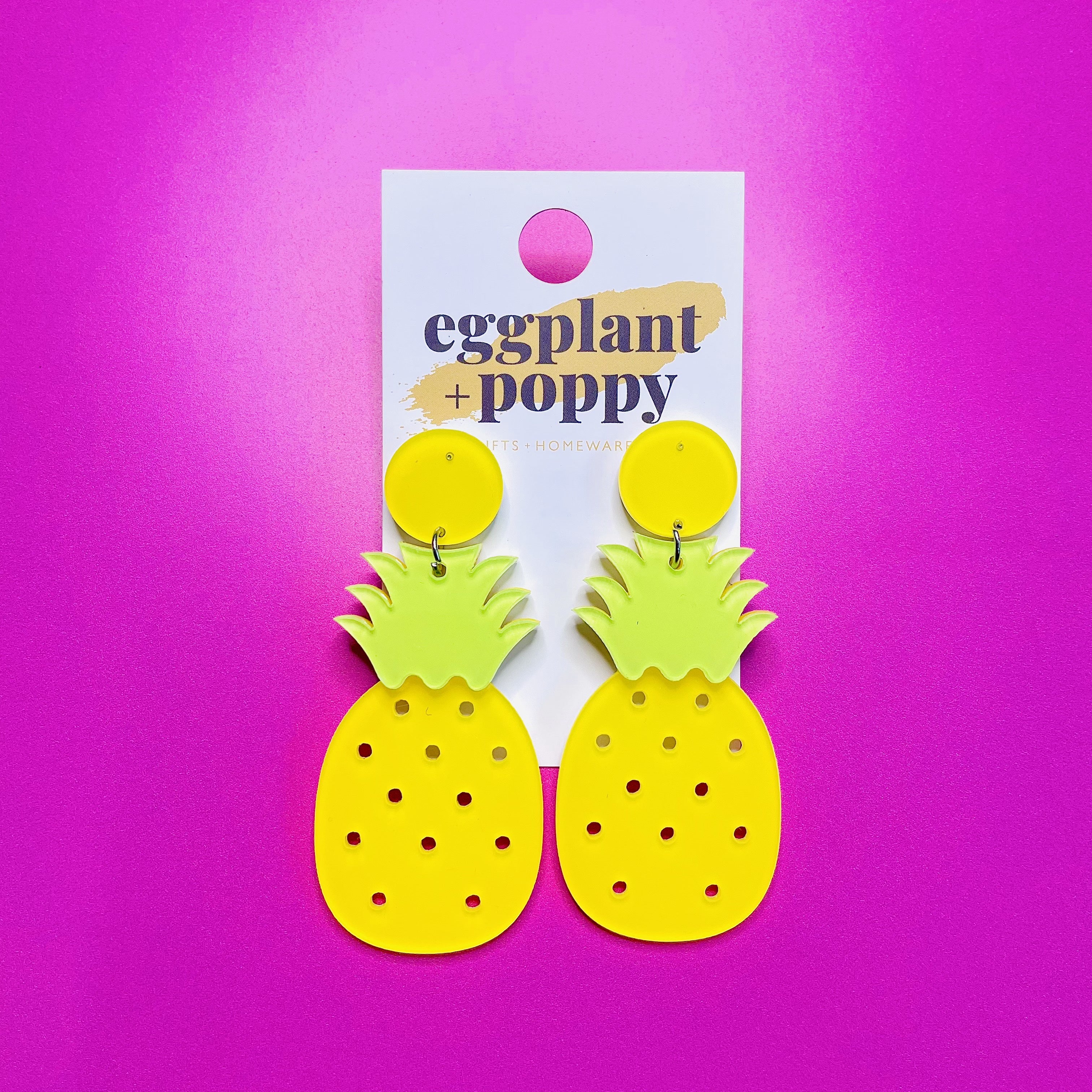 Pineapple Earrings