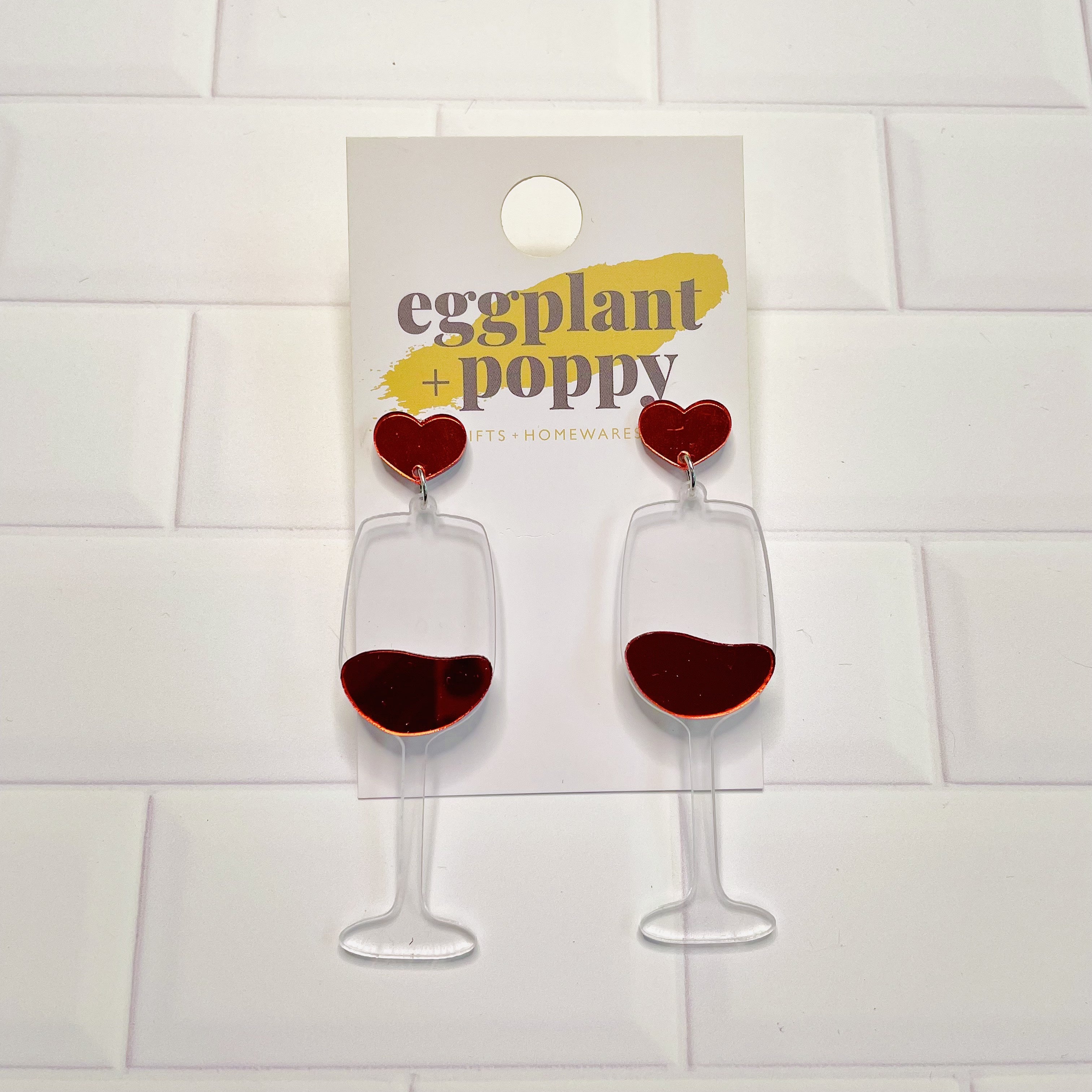 Red Red Wine Earrings
