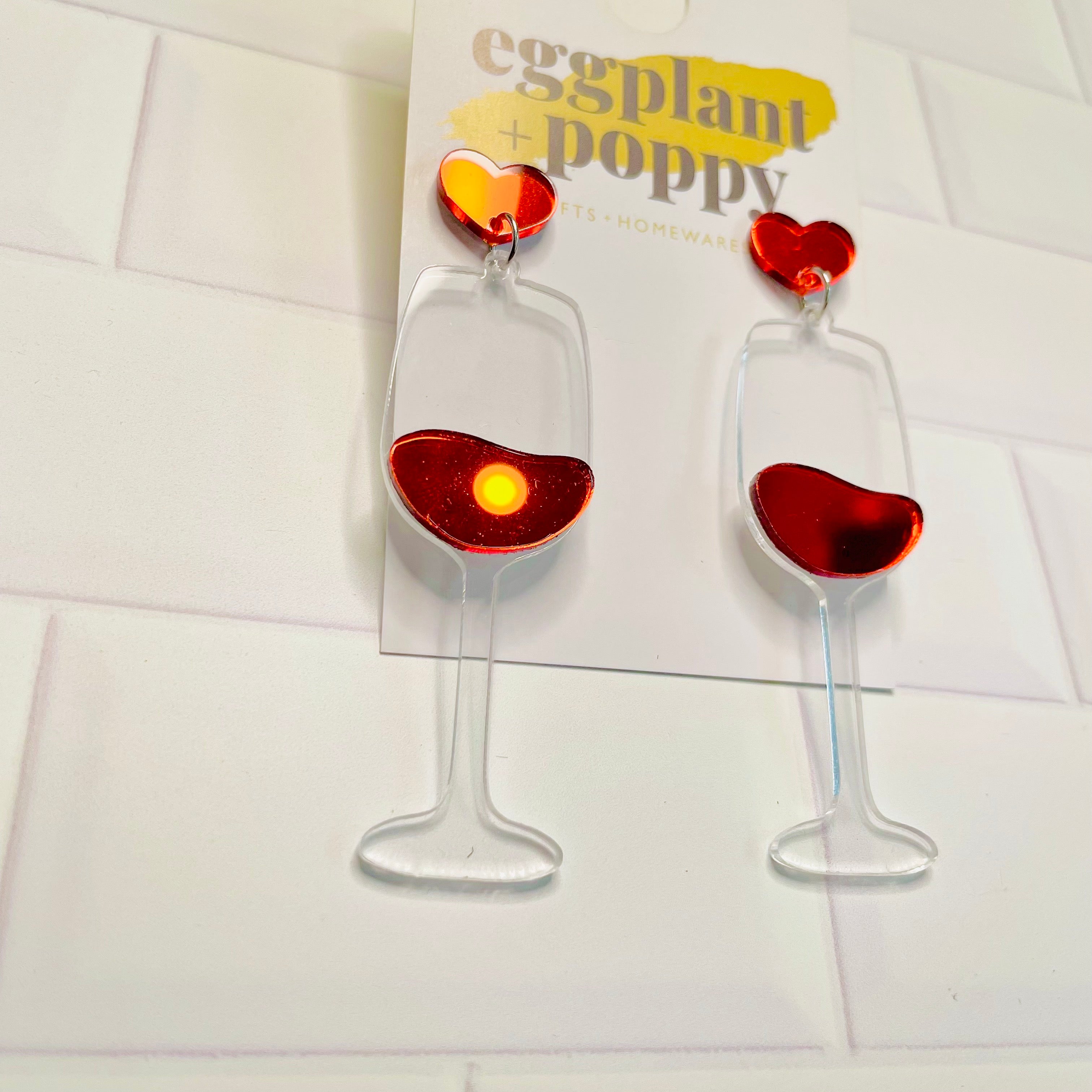 Red Red Wine Earrings