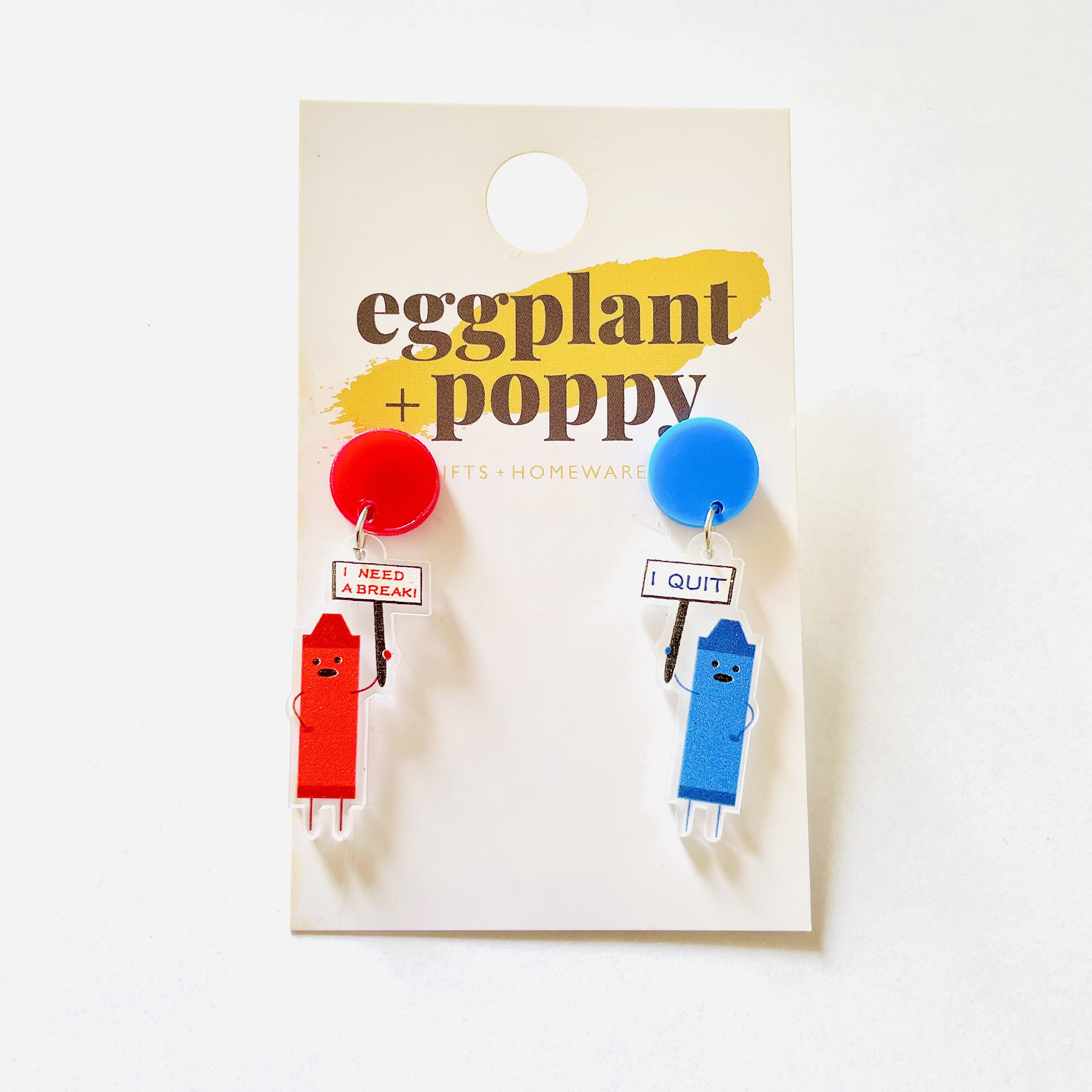 The Day The Crayons Quit Earrings