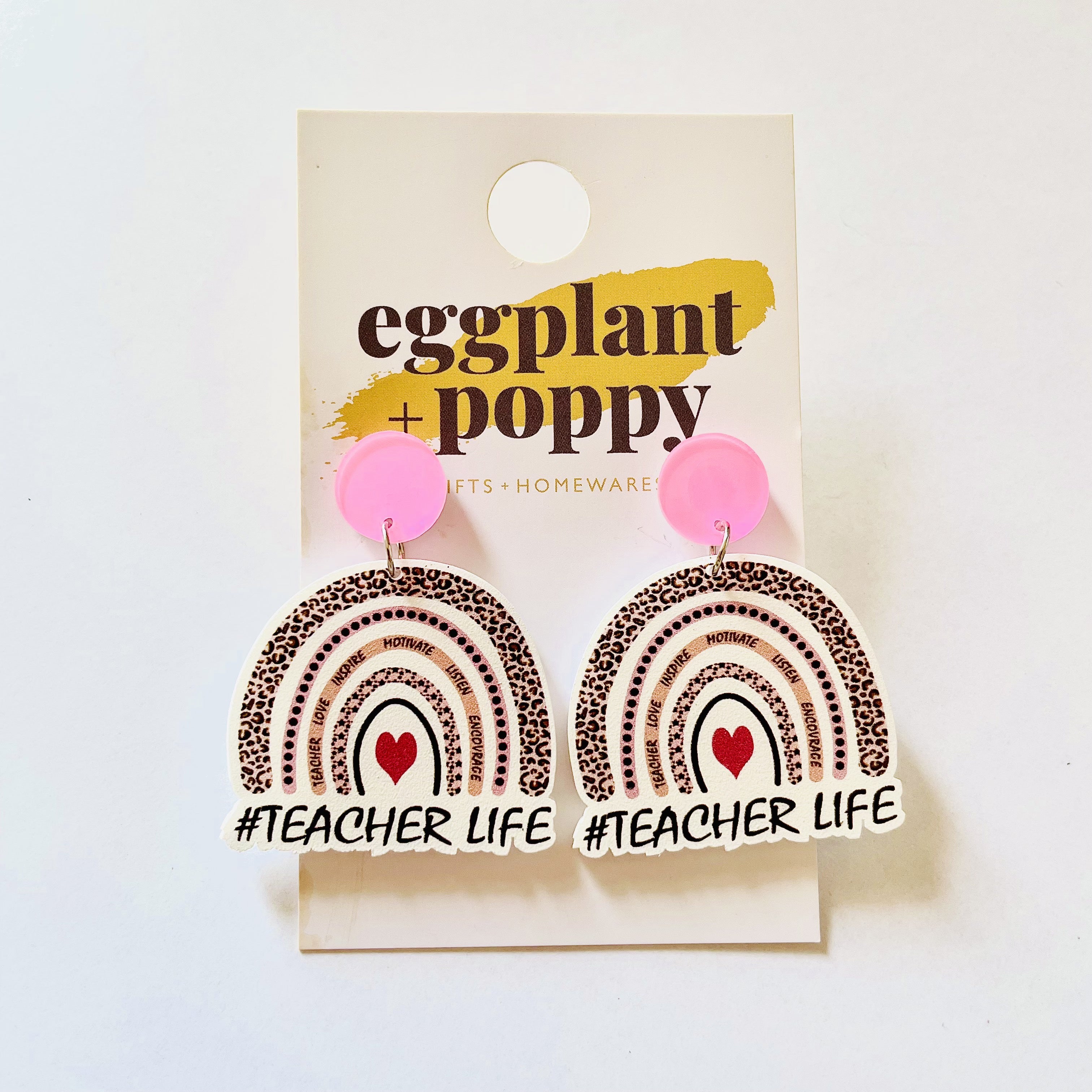 Teacher Life Earrings