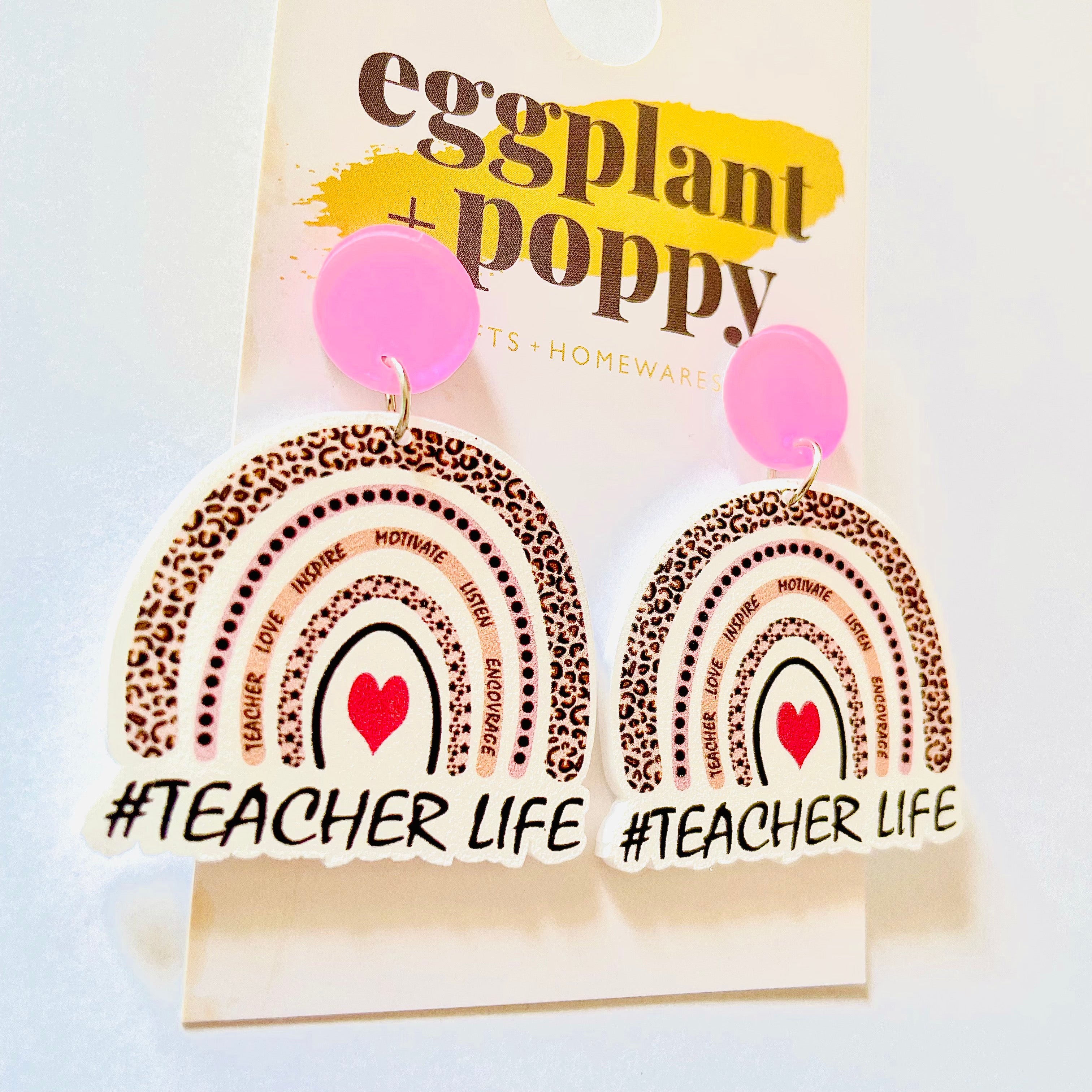 Teacher Life Earrings