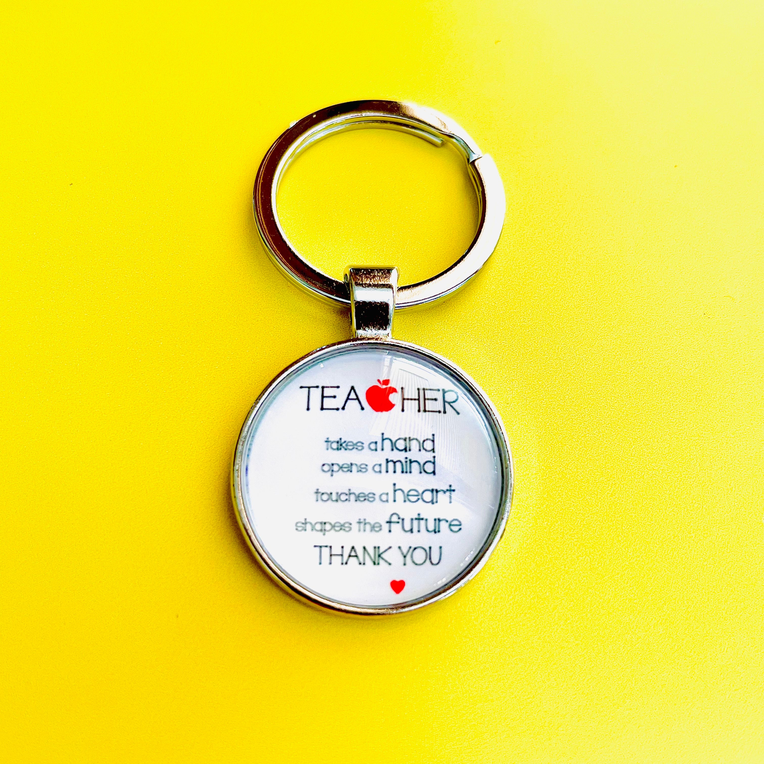 Teacher Keyring