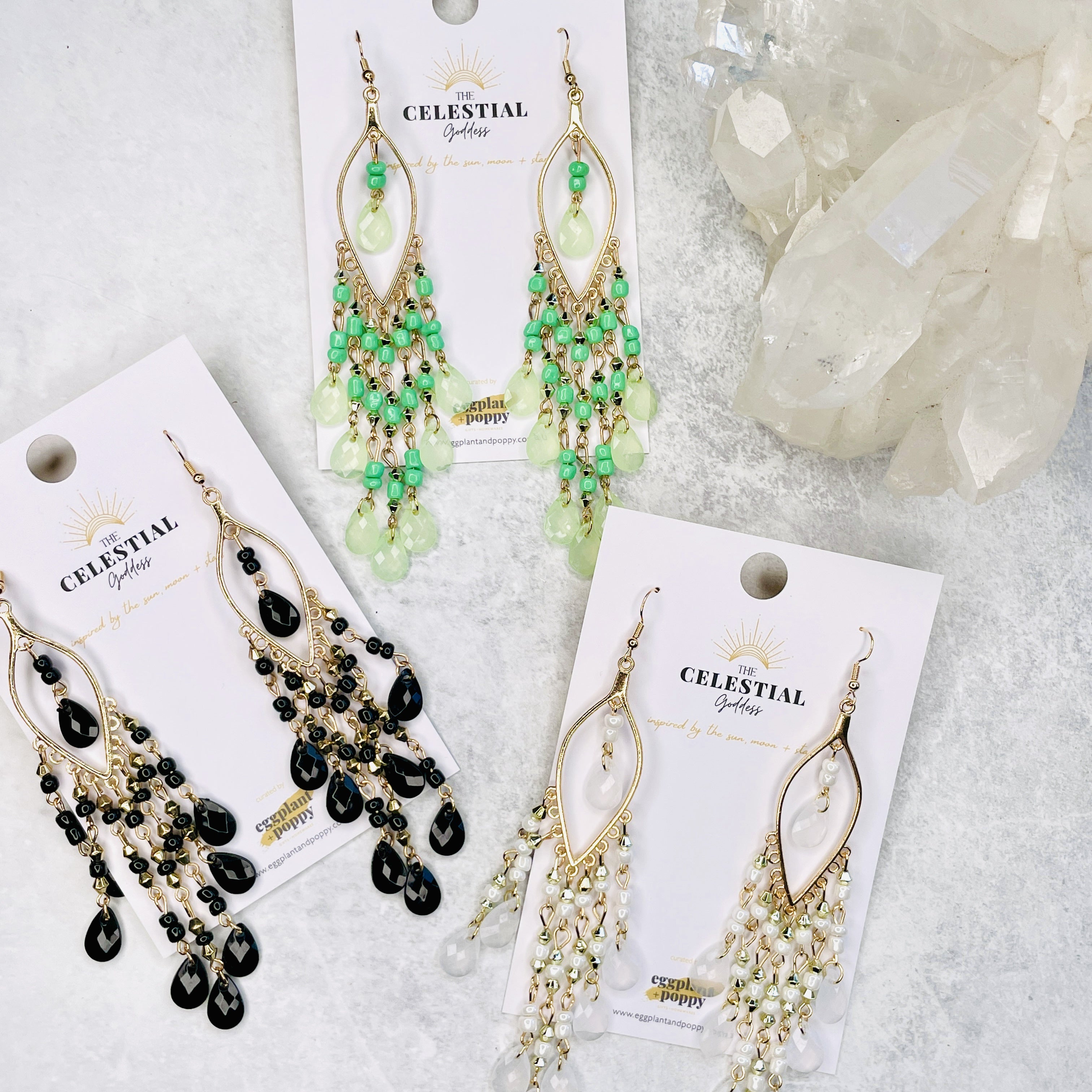 Stellar Beaded Earrings