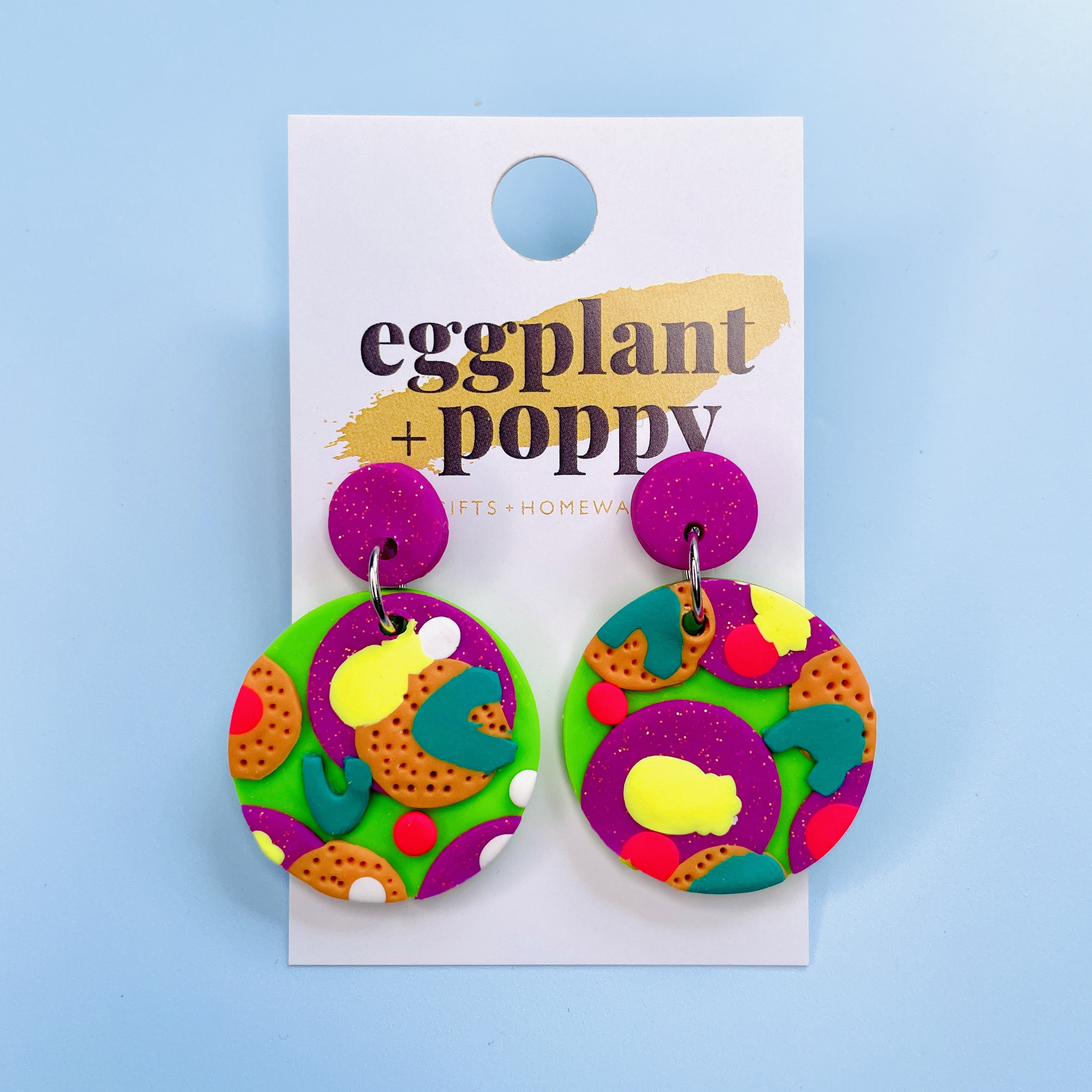 Neon Funk Earrings
