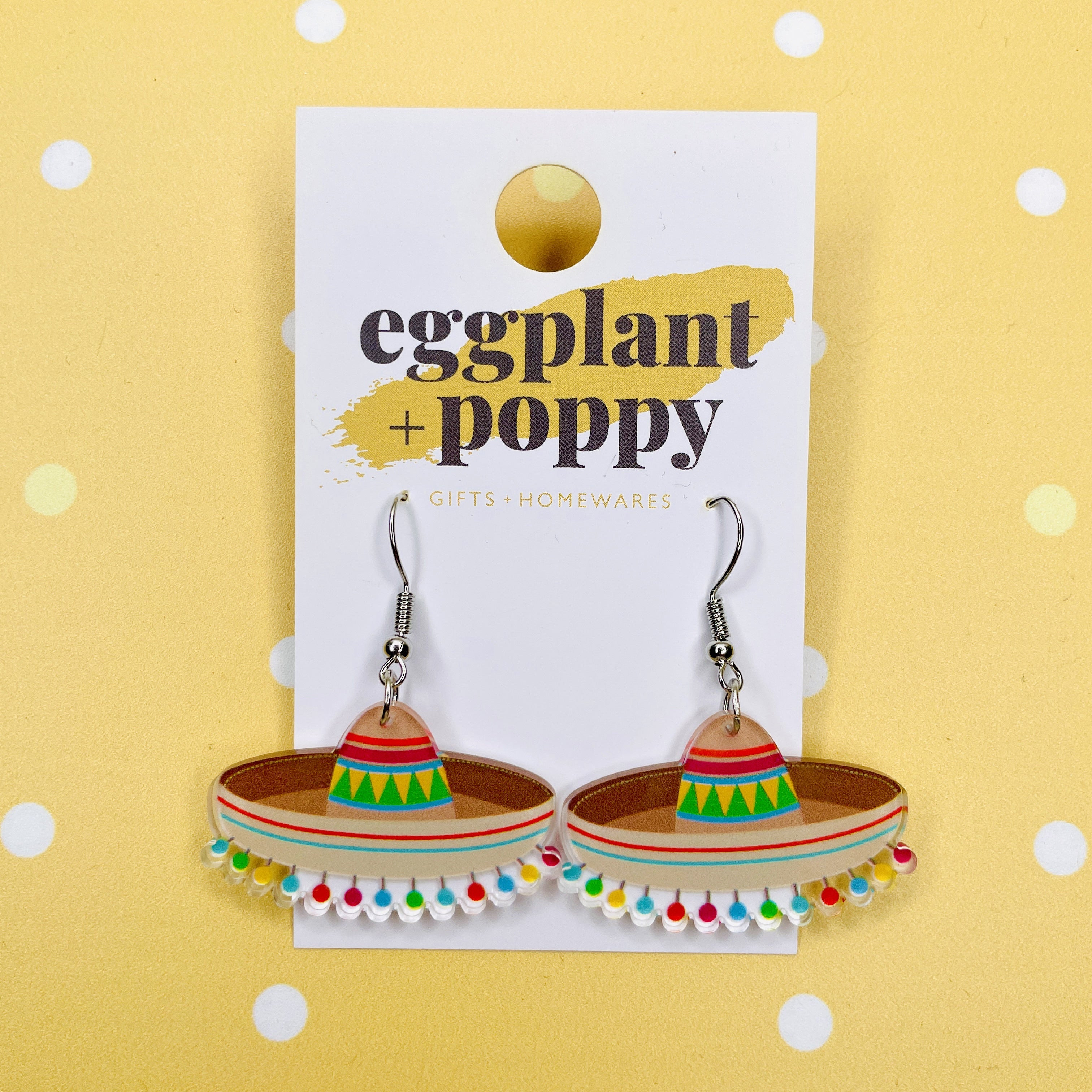 Sombrero Earrings