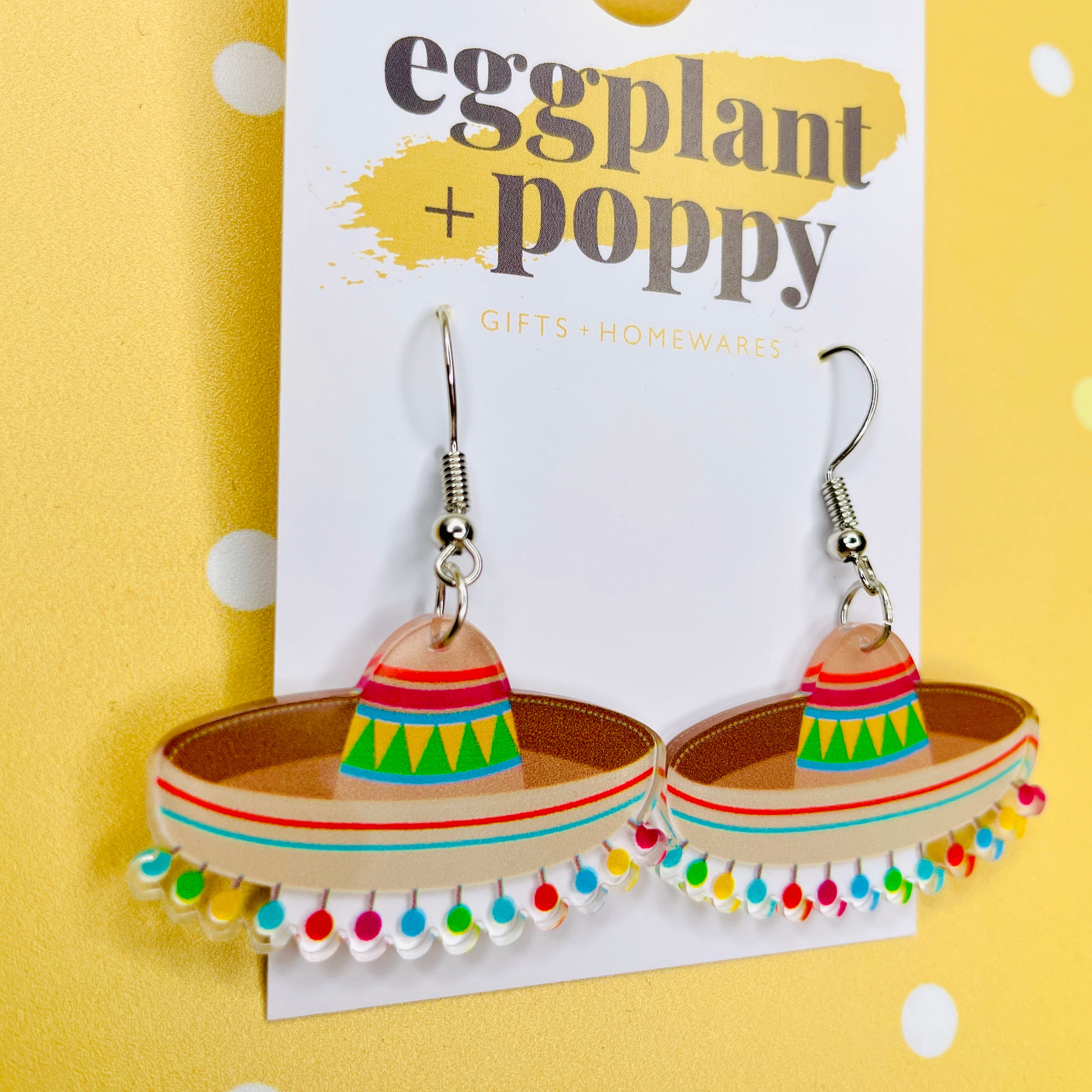 Sombrero Earrings
