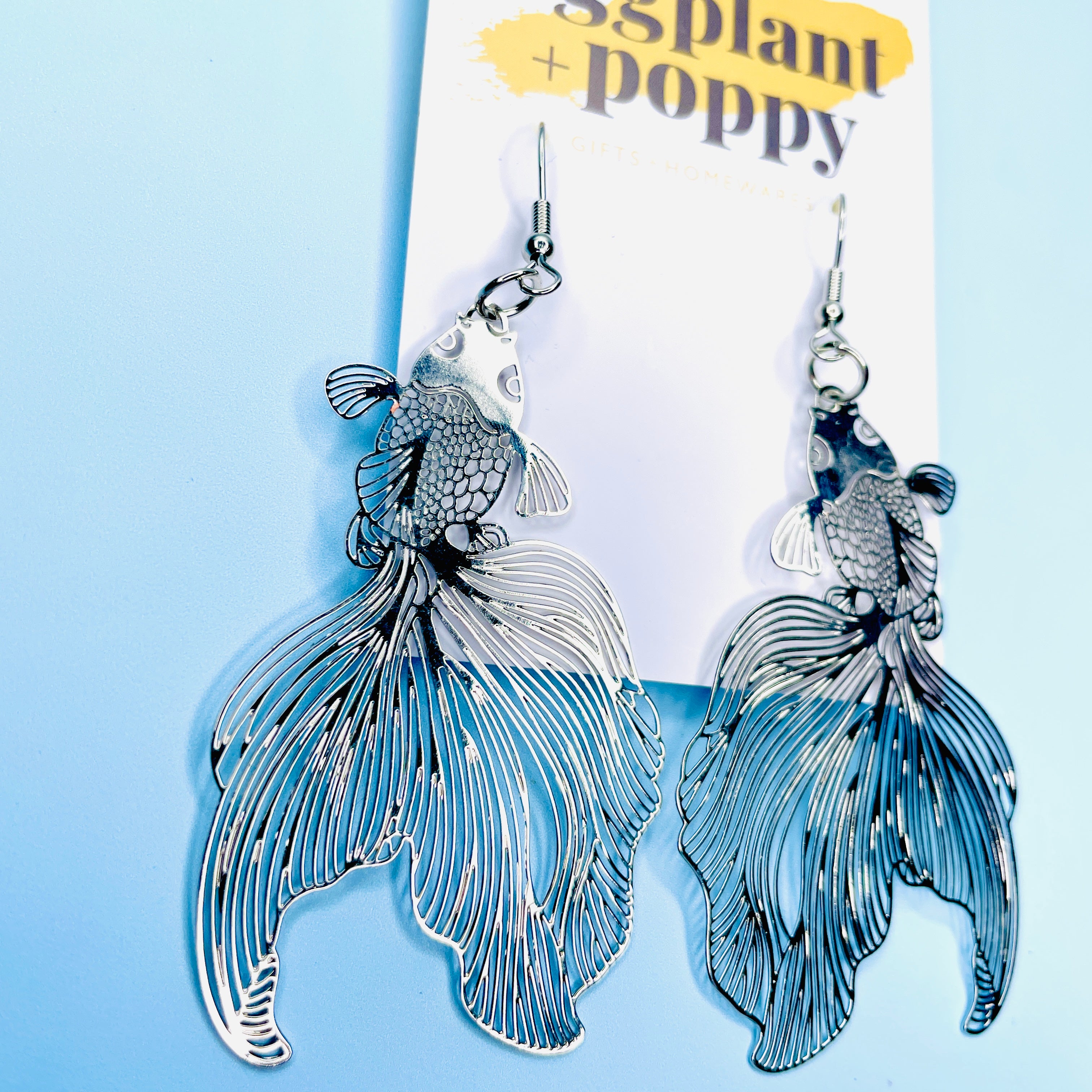 Fine Koi Earrings