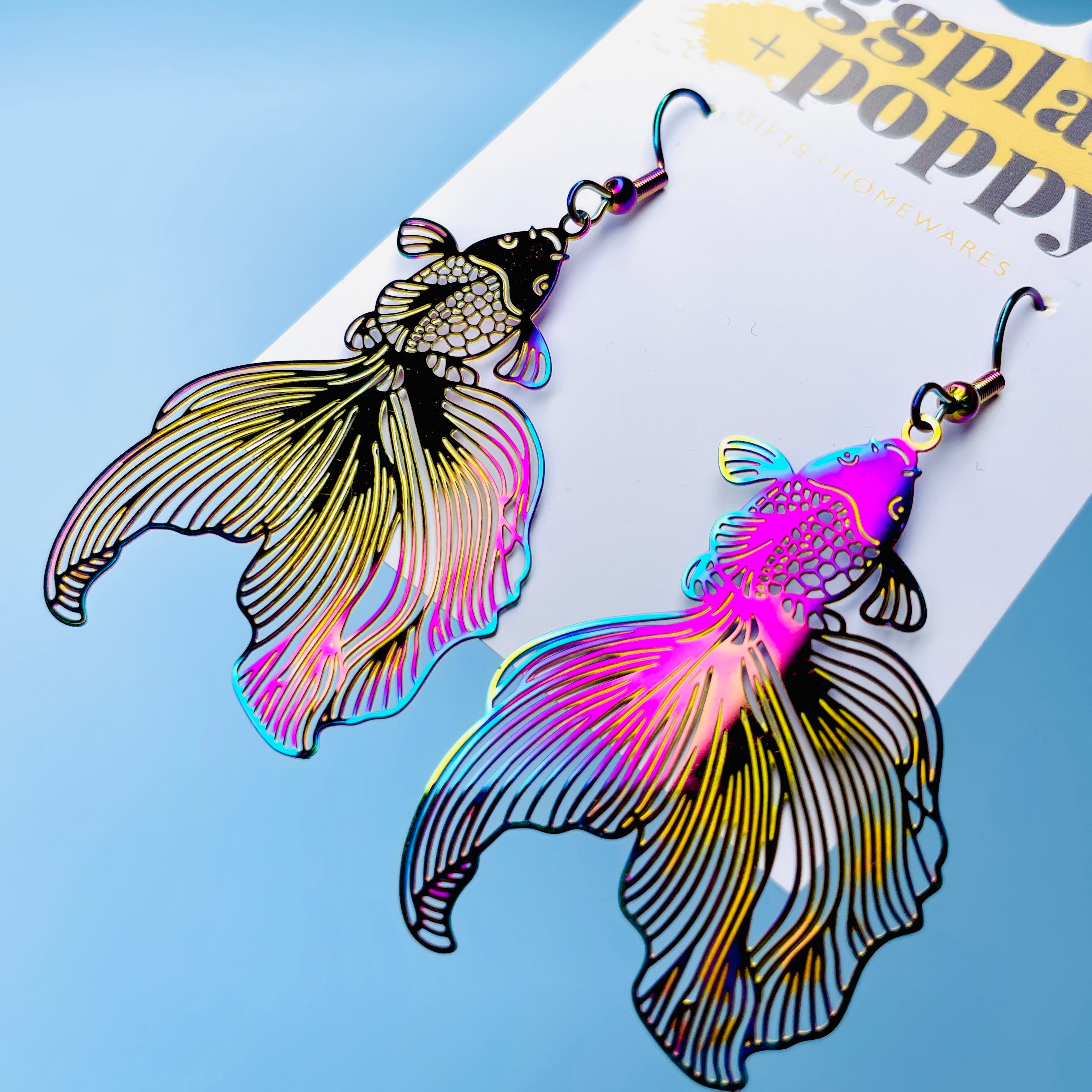 Fine Koi Earrings