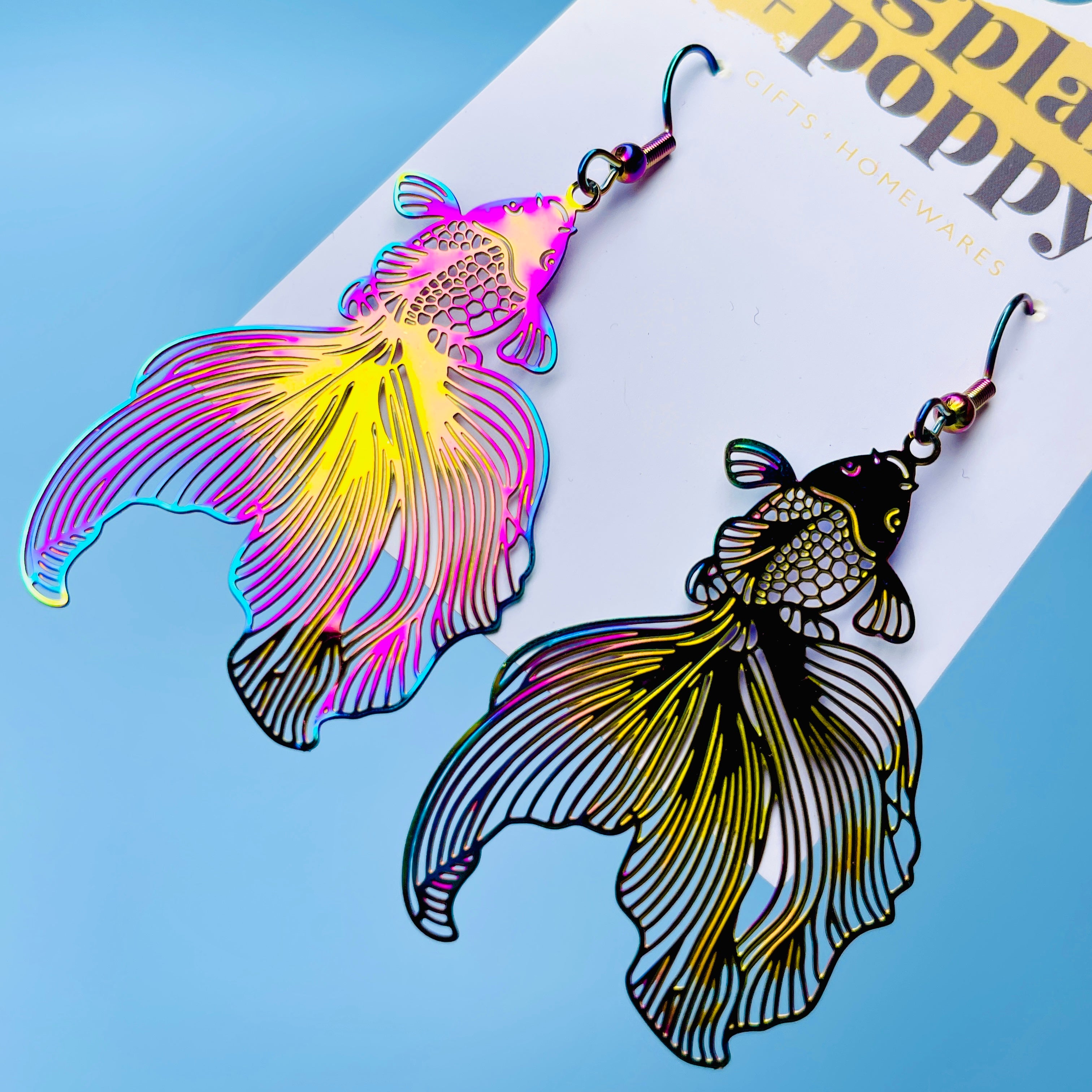 Fine Koi Earrings
