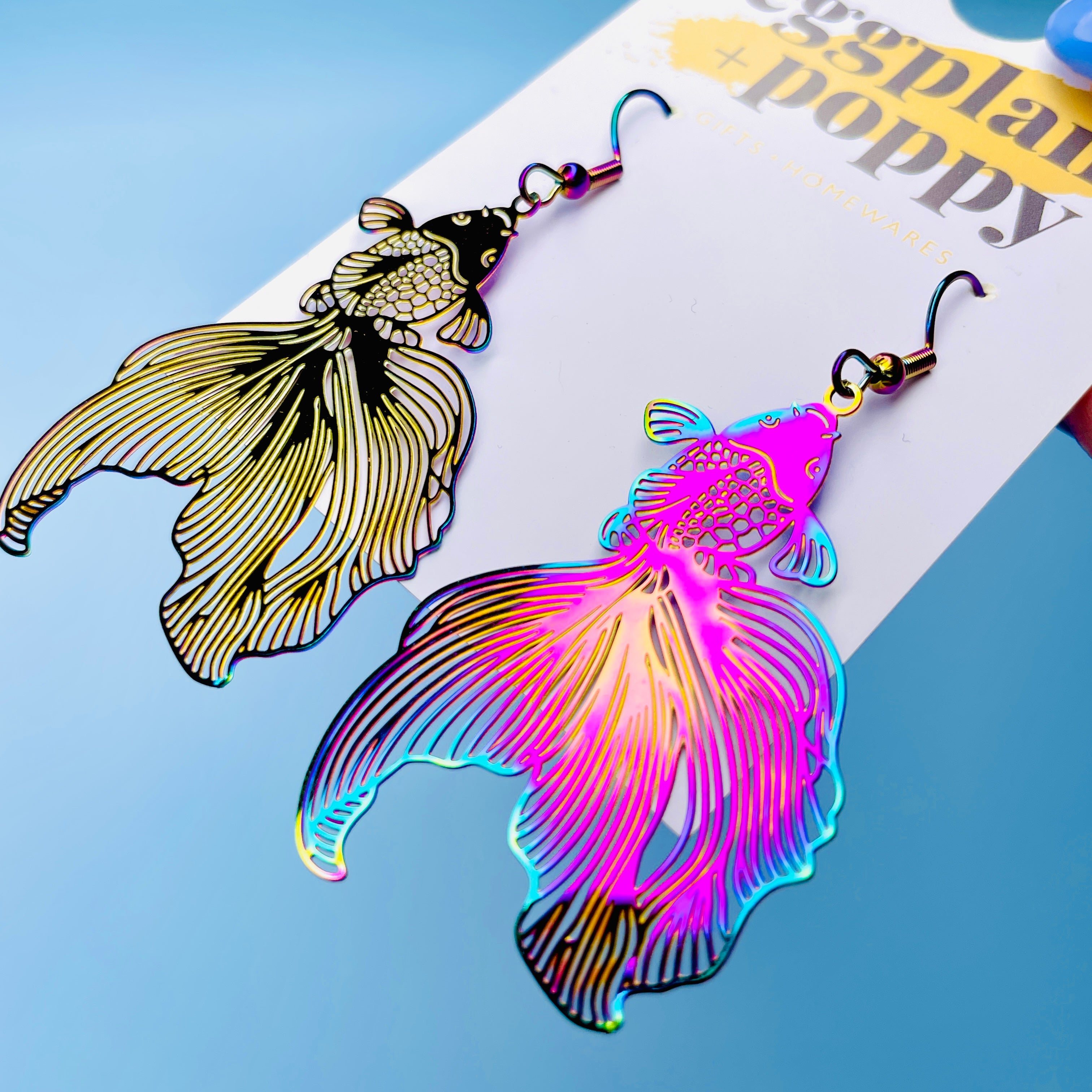 Fine Koi Earrings
