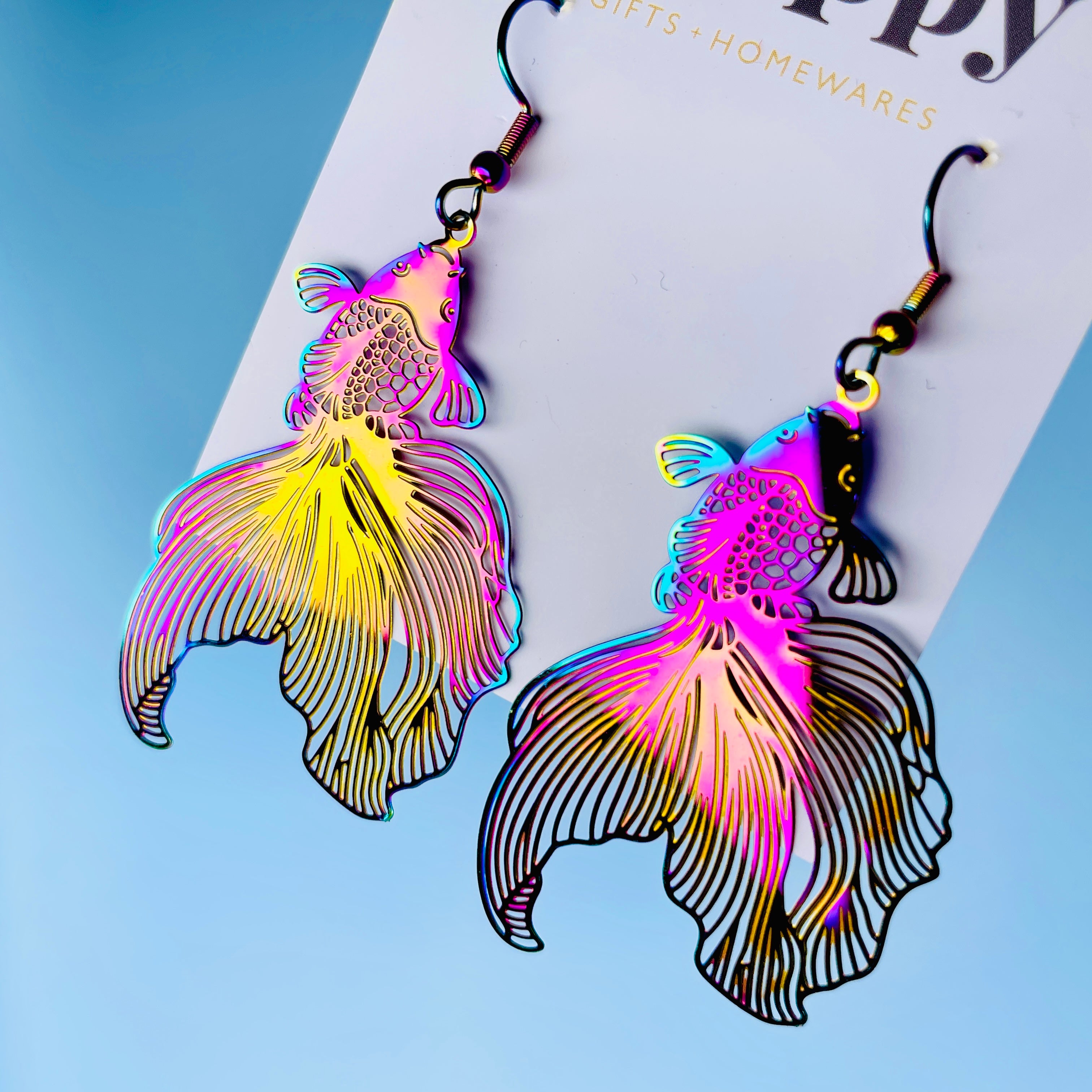 Fine Koi Earrings